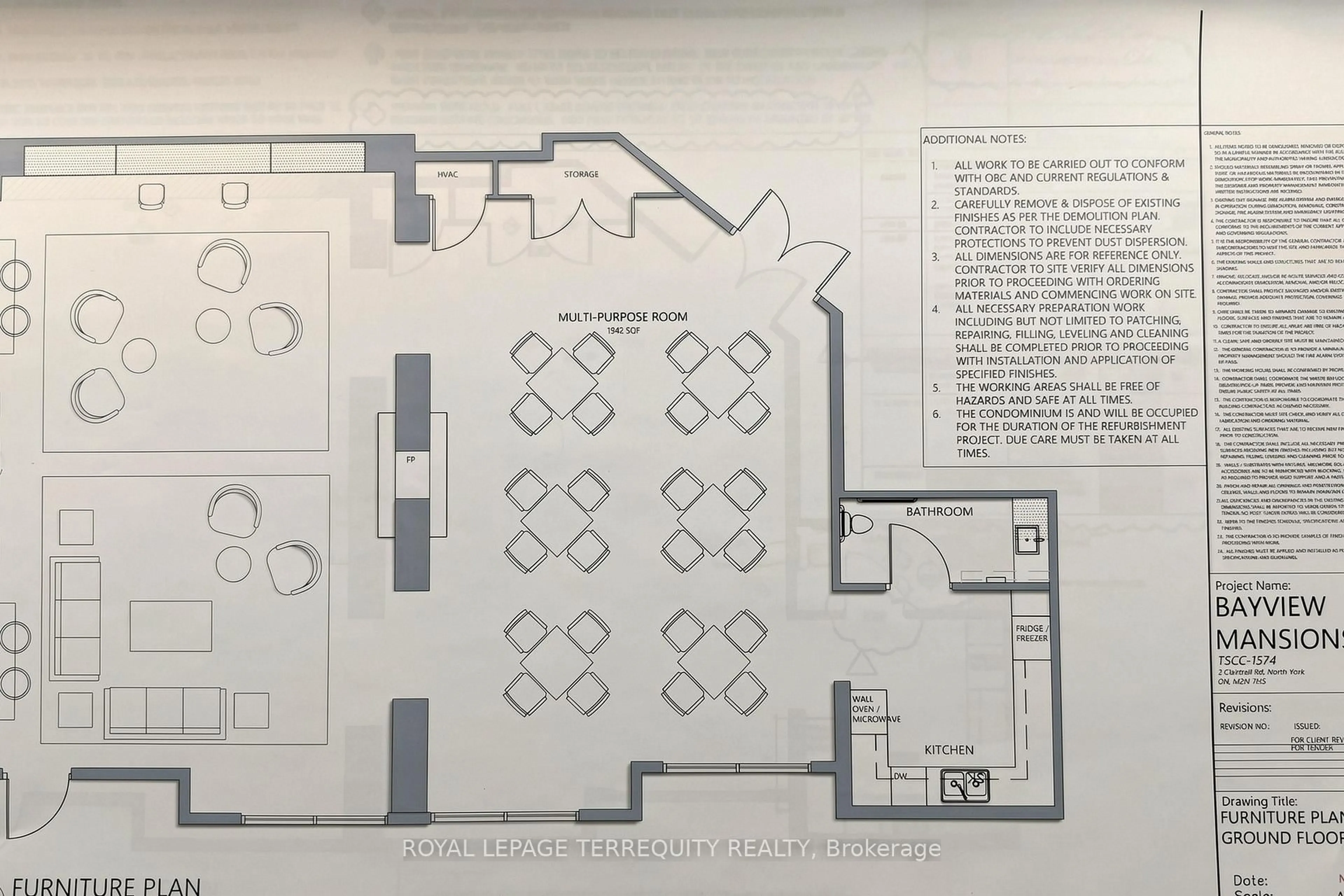Floor plan for 2 Clairtrell Rd #LPH 1, Toronto Ontario M2N 7H5