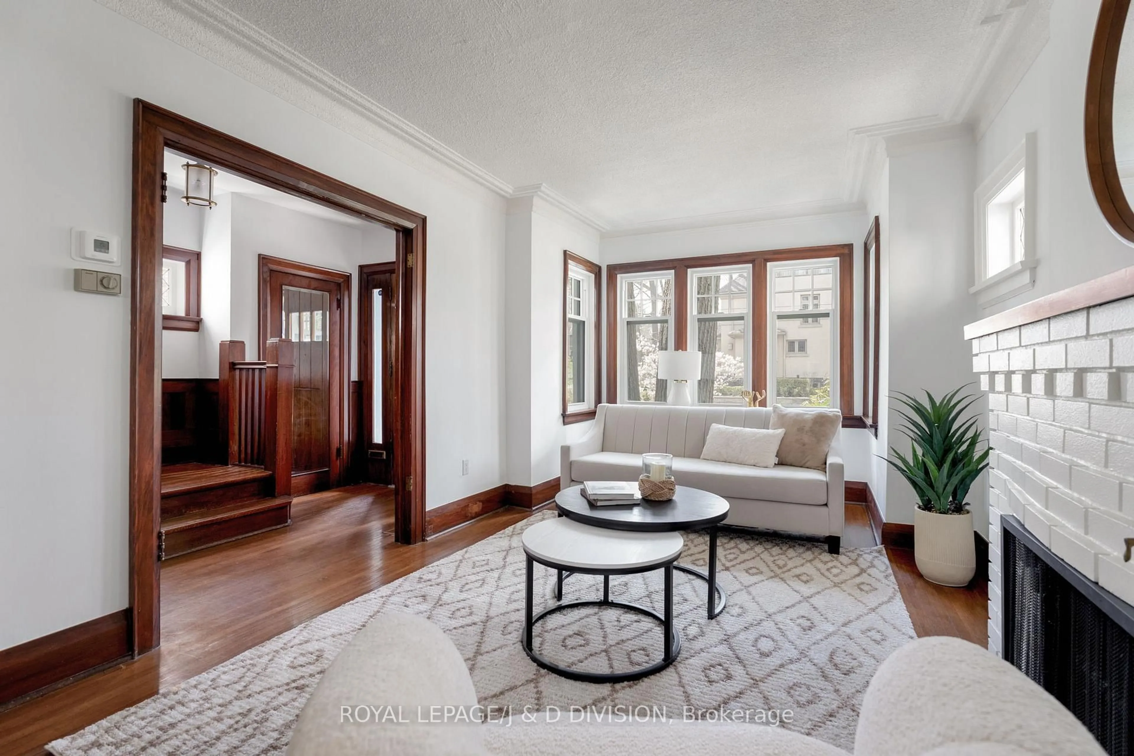 Living room with furniture, unknown for 183 Hudson Dr, Toronto Ontario M4T 2K7
