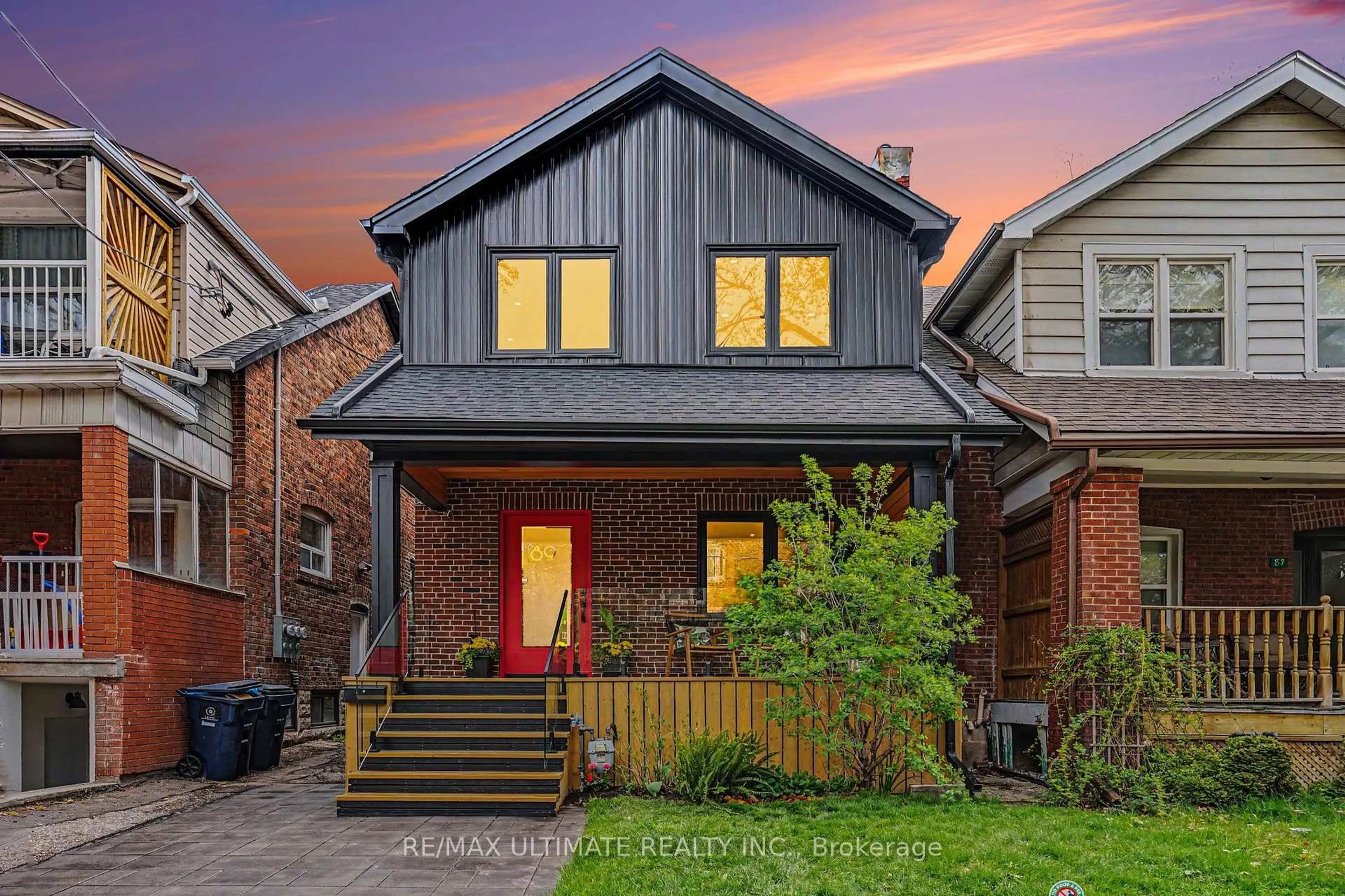 Home with brick exterior material, street for 89 Alberta Ave, Toronto Ontario M6H 2R7
