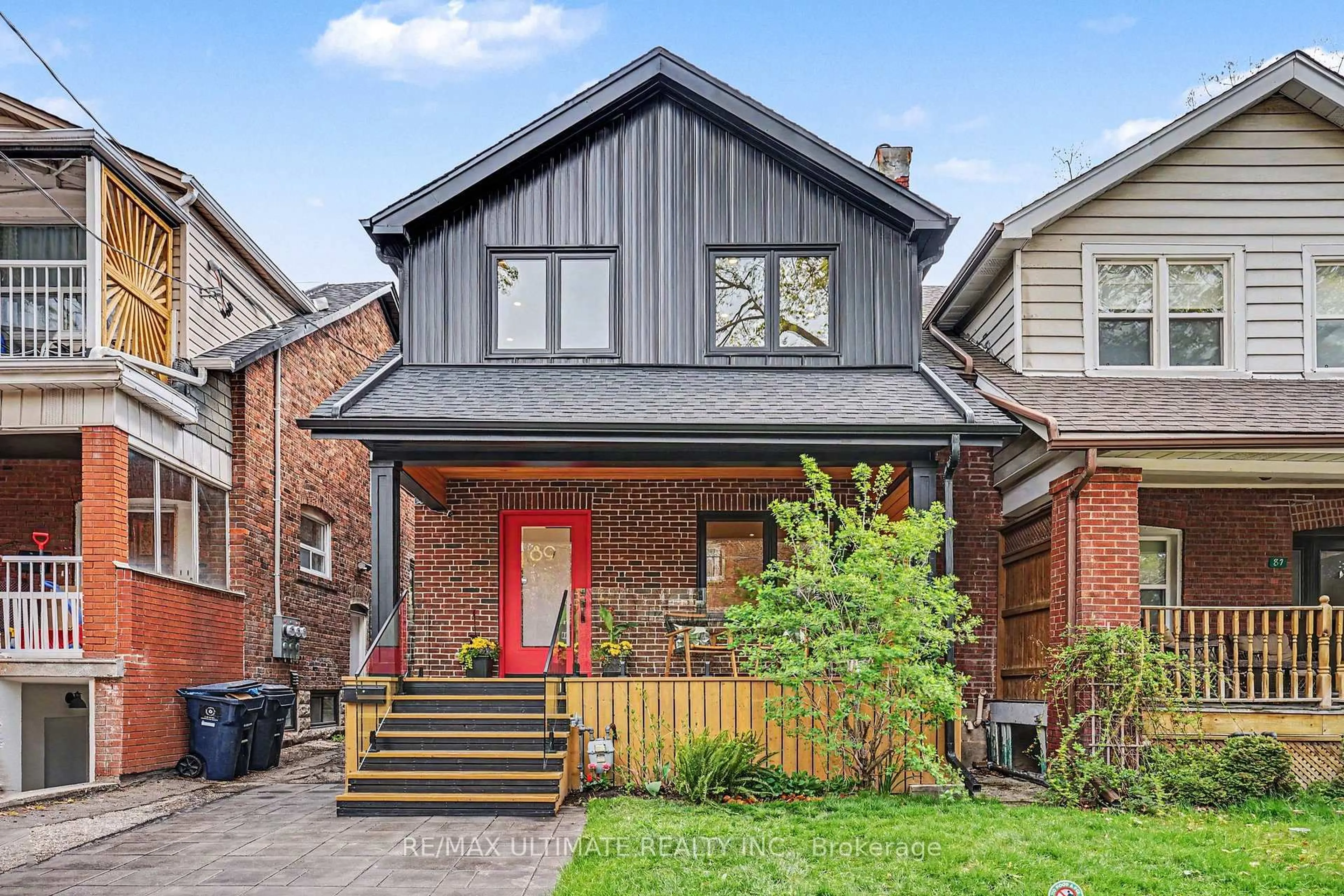 Home with brick exterior material, street for 89 Alberta Ave, Toronto Ontario M6H 2R7