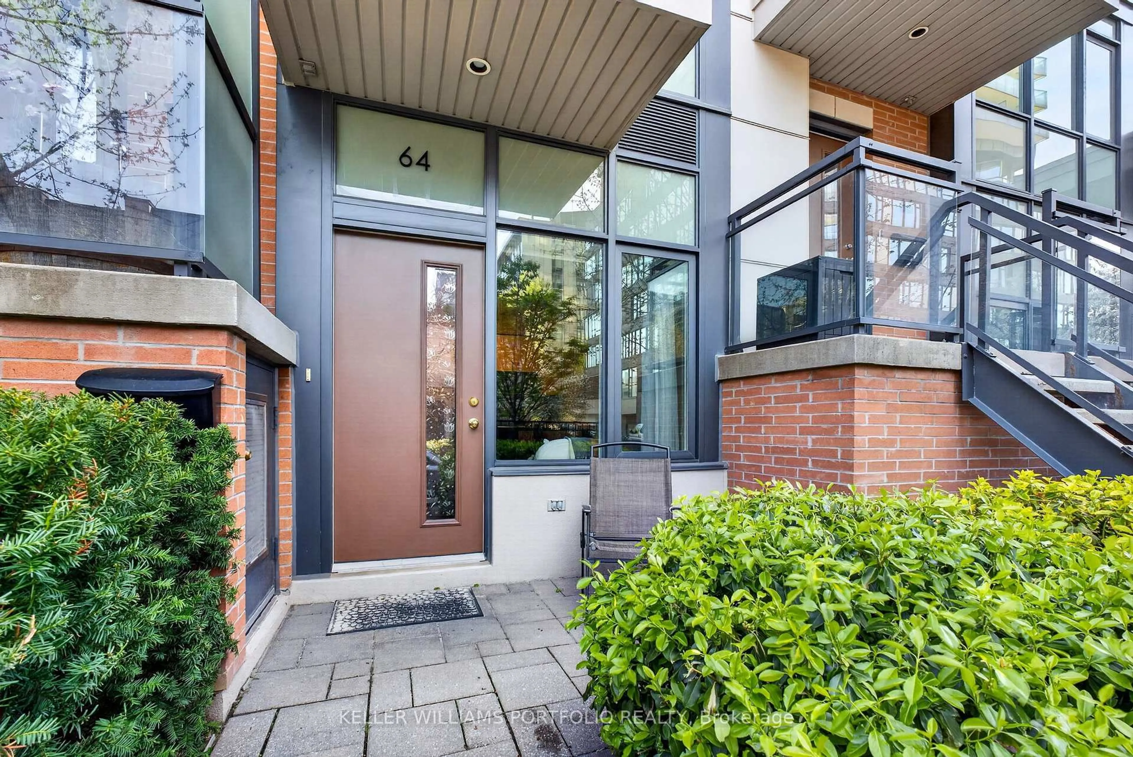 Home with brick exterior material, street for 64 Cole St, Toronto Ontario M5A 0A8
