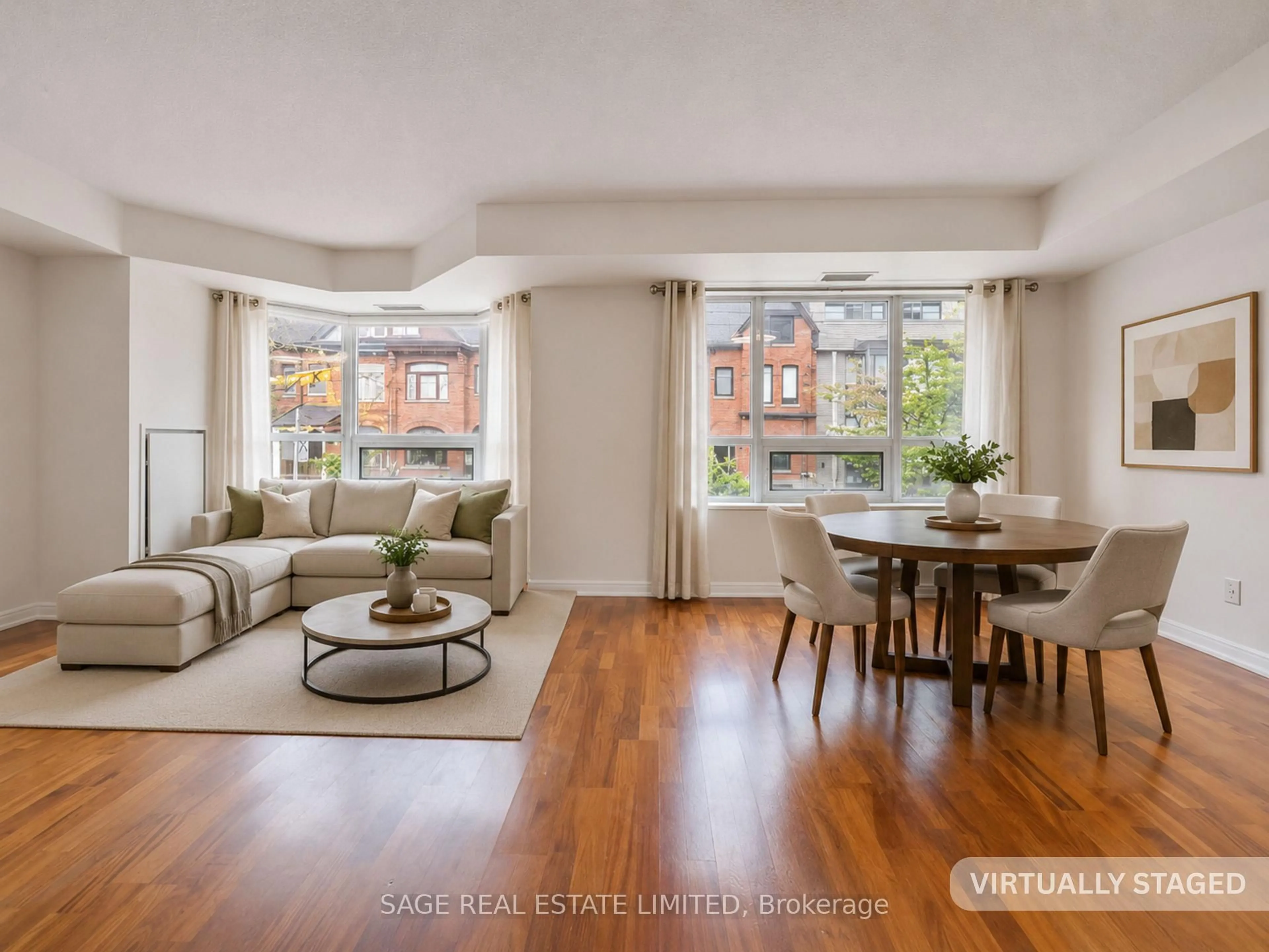 Living room with furniture, unknown for 18 Beverley St #209, Toronto Ontario M5T 3L2