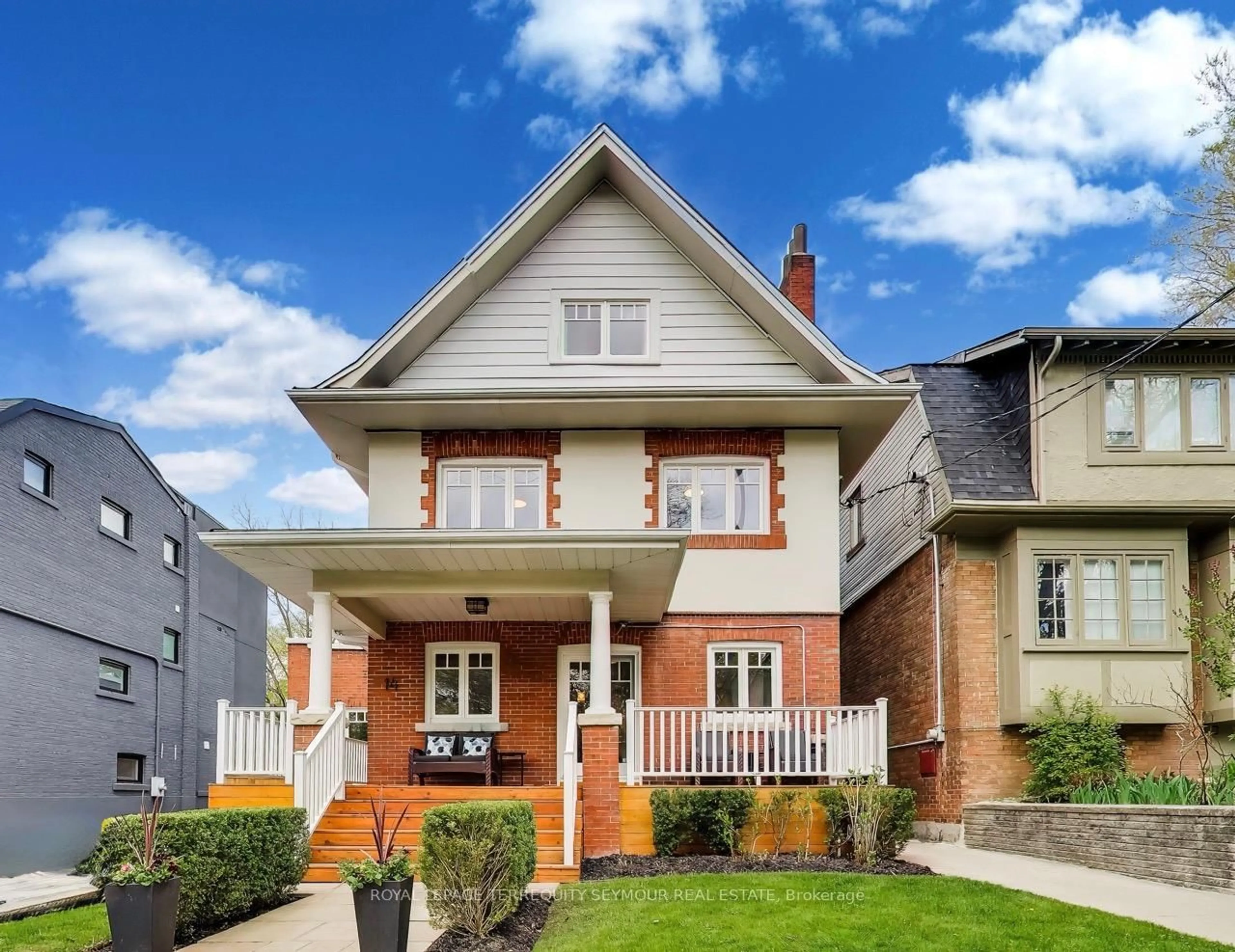 Home with brick exterior material, street for 14 Wilfrid Ave, Toronto Ontario M4S 2H9