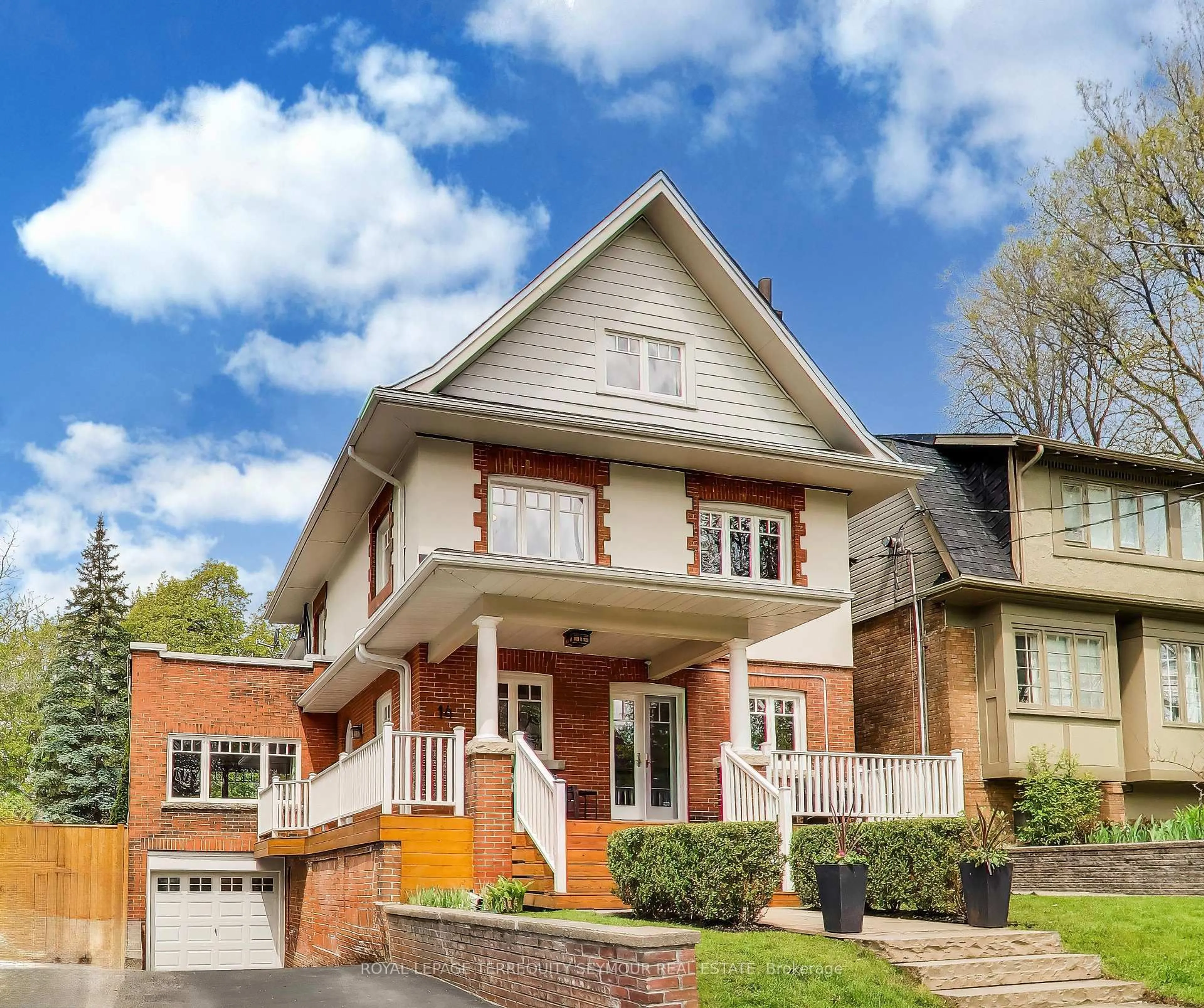 Home with brick exterior material, street for 14 Wilfrid Ave, Toronto Ontario M4S 2H9