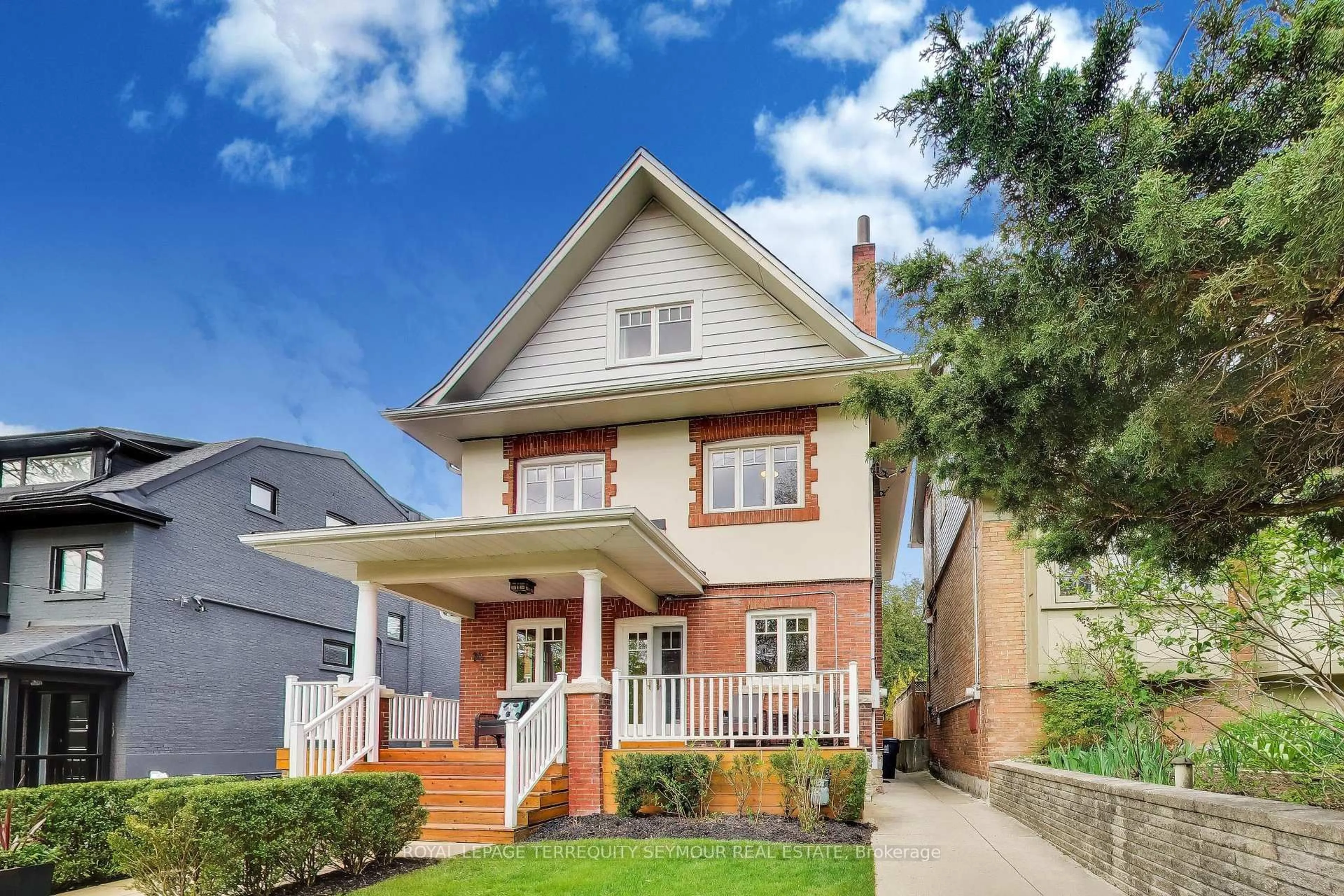 Home with brick exterior material, street for 14 Wilfrid Ave, Toronto Ontario M4S 2H9