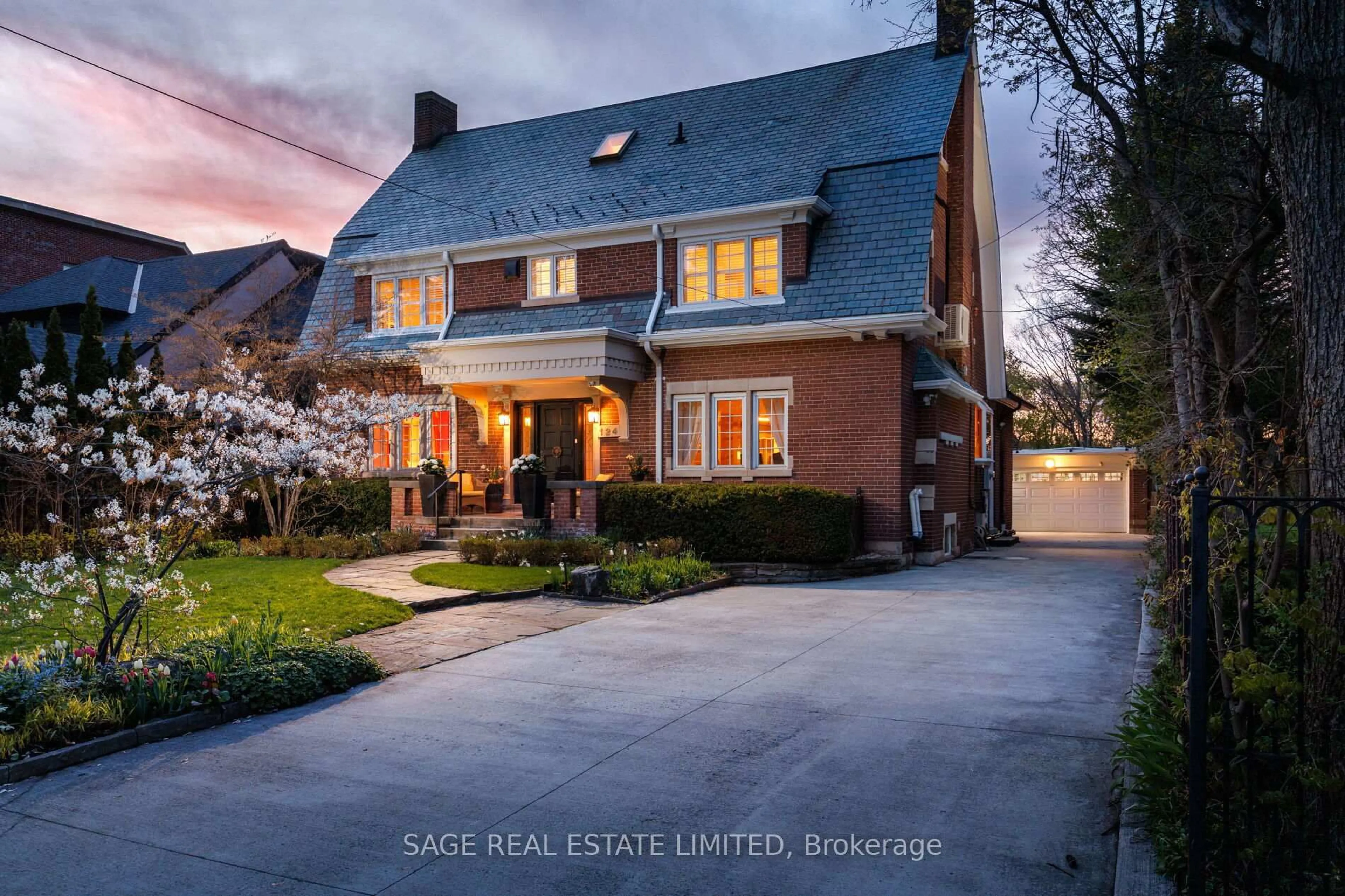 Home with brick exterior material, street for 124 Blythwood Rd, Toronto Ontario M4N 1A4
