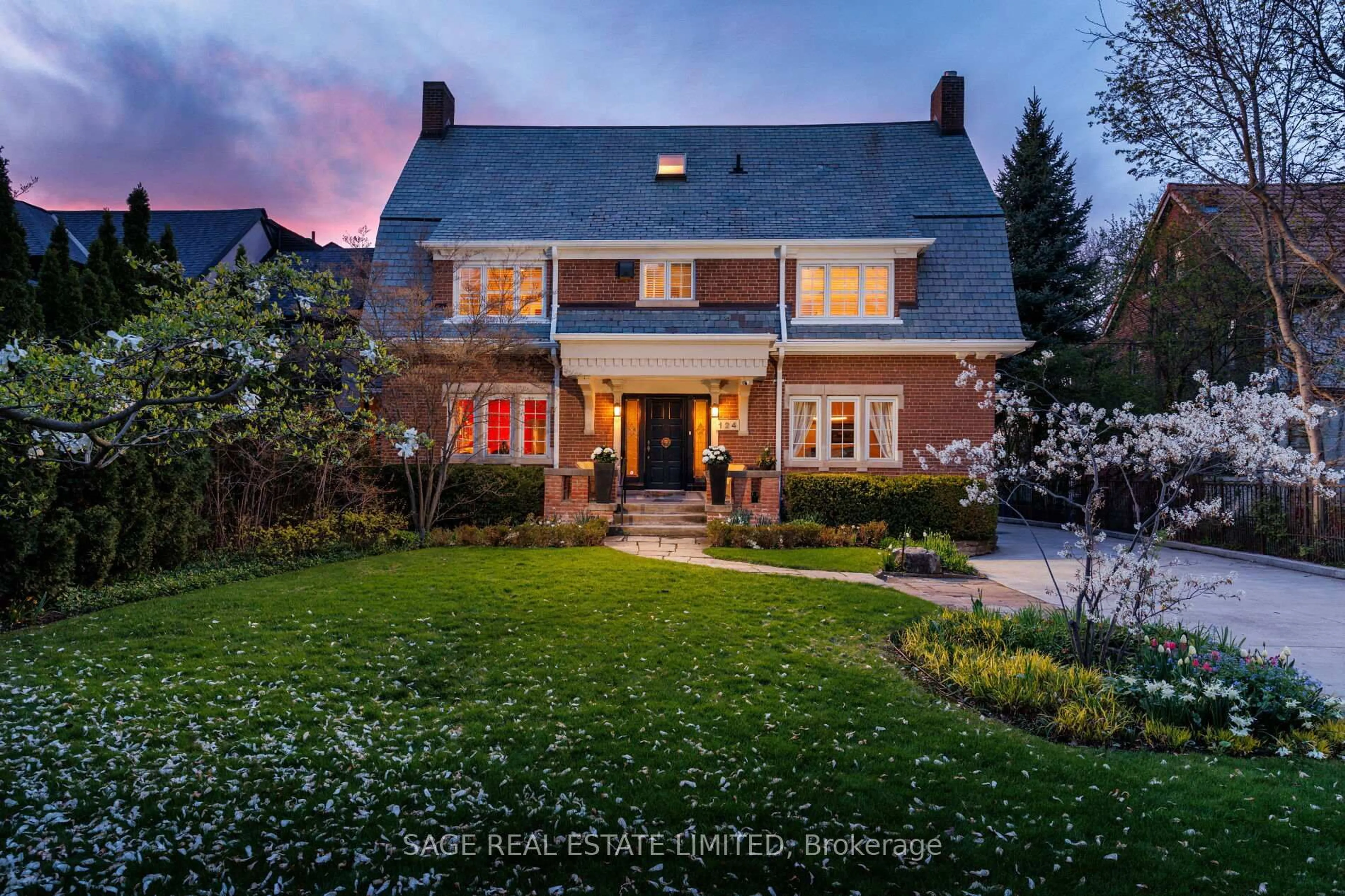 Home with brick exterior material, street for 124 Blythwood Rd, Toronto Ontario M4N 1A4