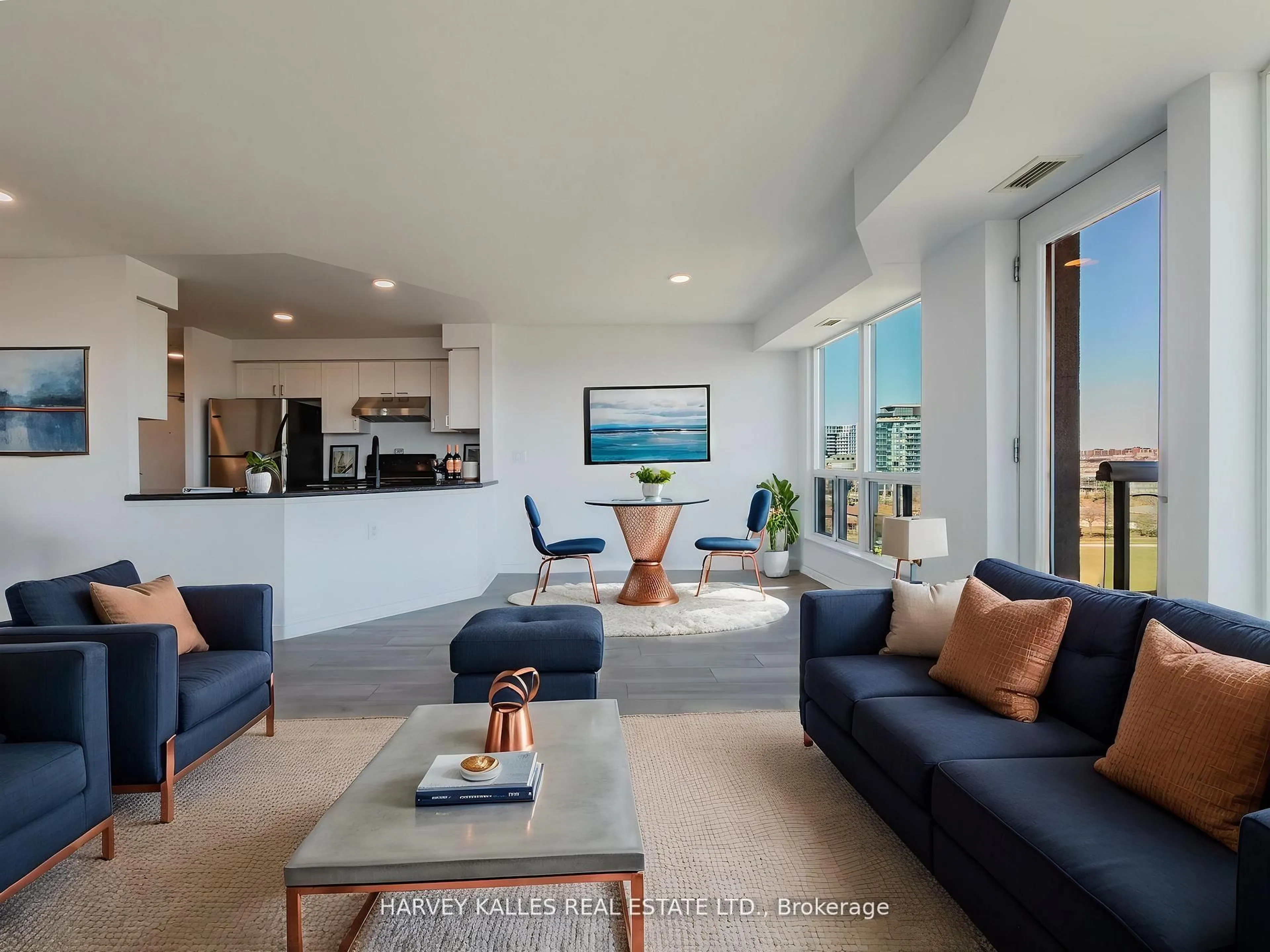 Living room with furniture, unknown for 1030 Sheppard Ave #803, Toronto Ontario M3H 2T6