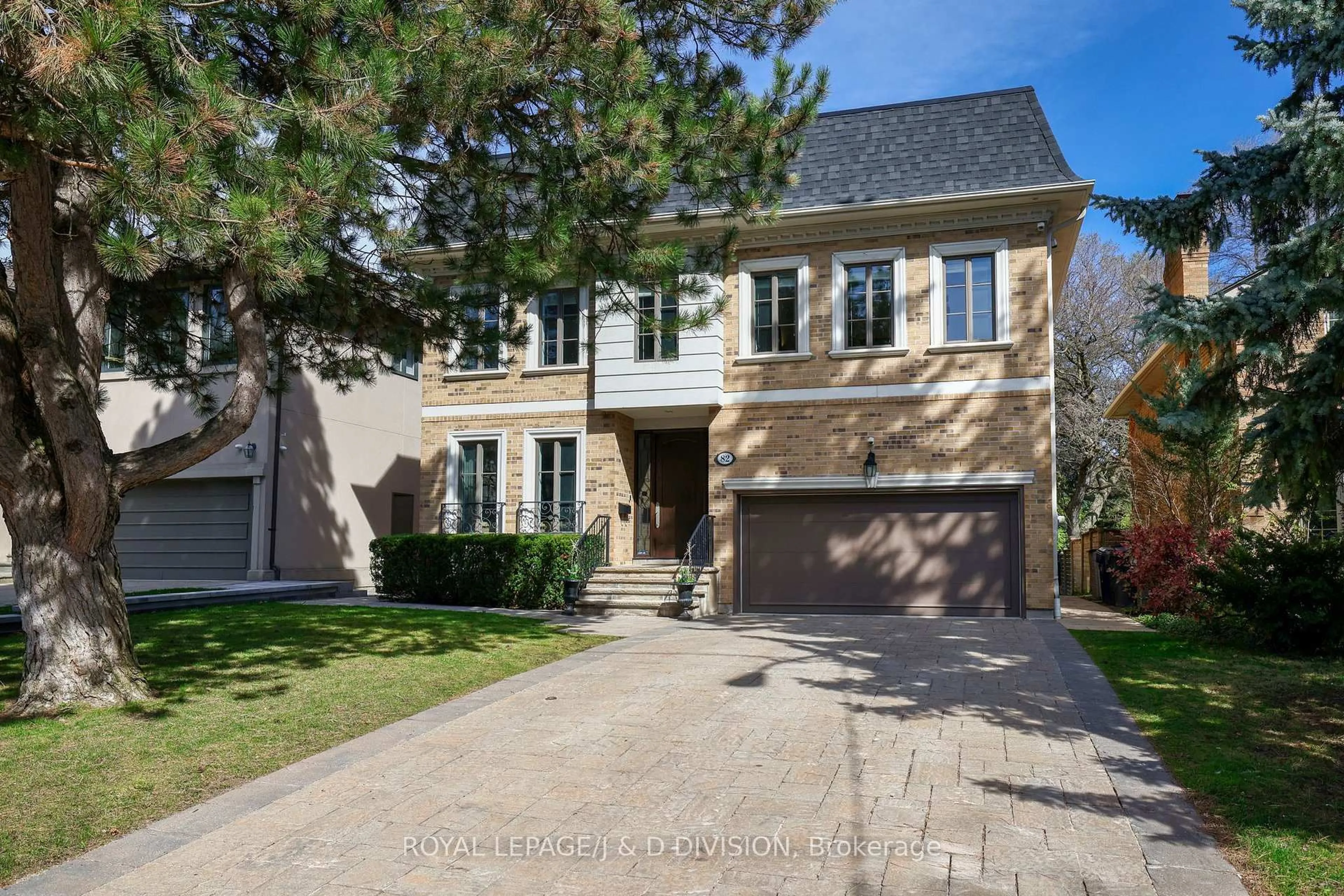 Home with brick exterior material, street for 82 Munro Blvd, Toronto Ontario M2P 1C4