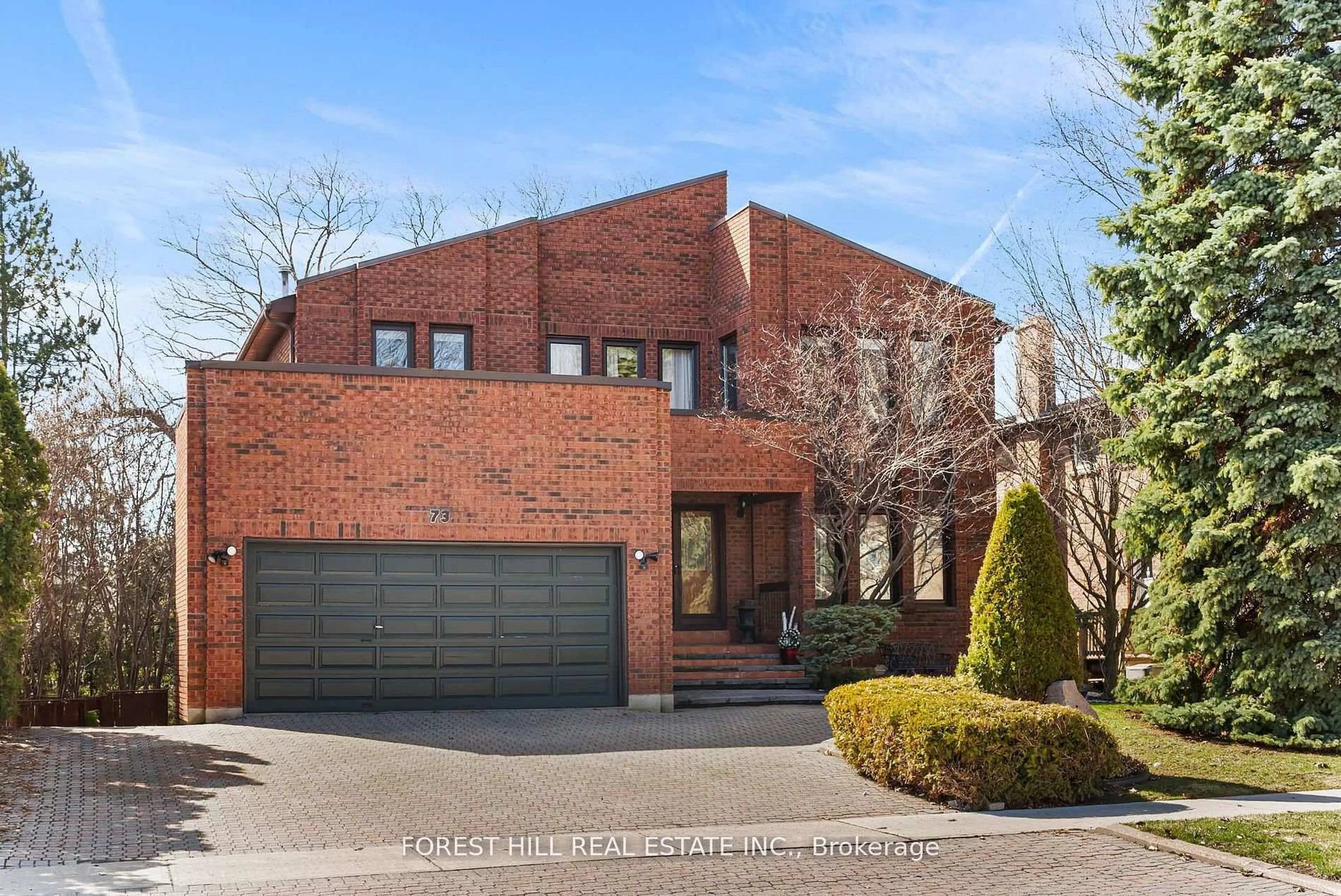 Home with brick exterior material, street for 73 Garnier Crt, Toronto Ontario M2M 4C8