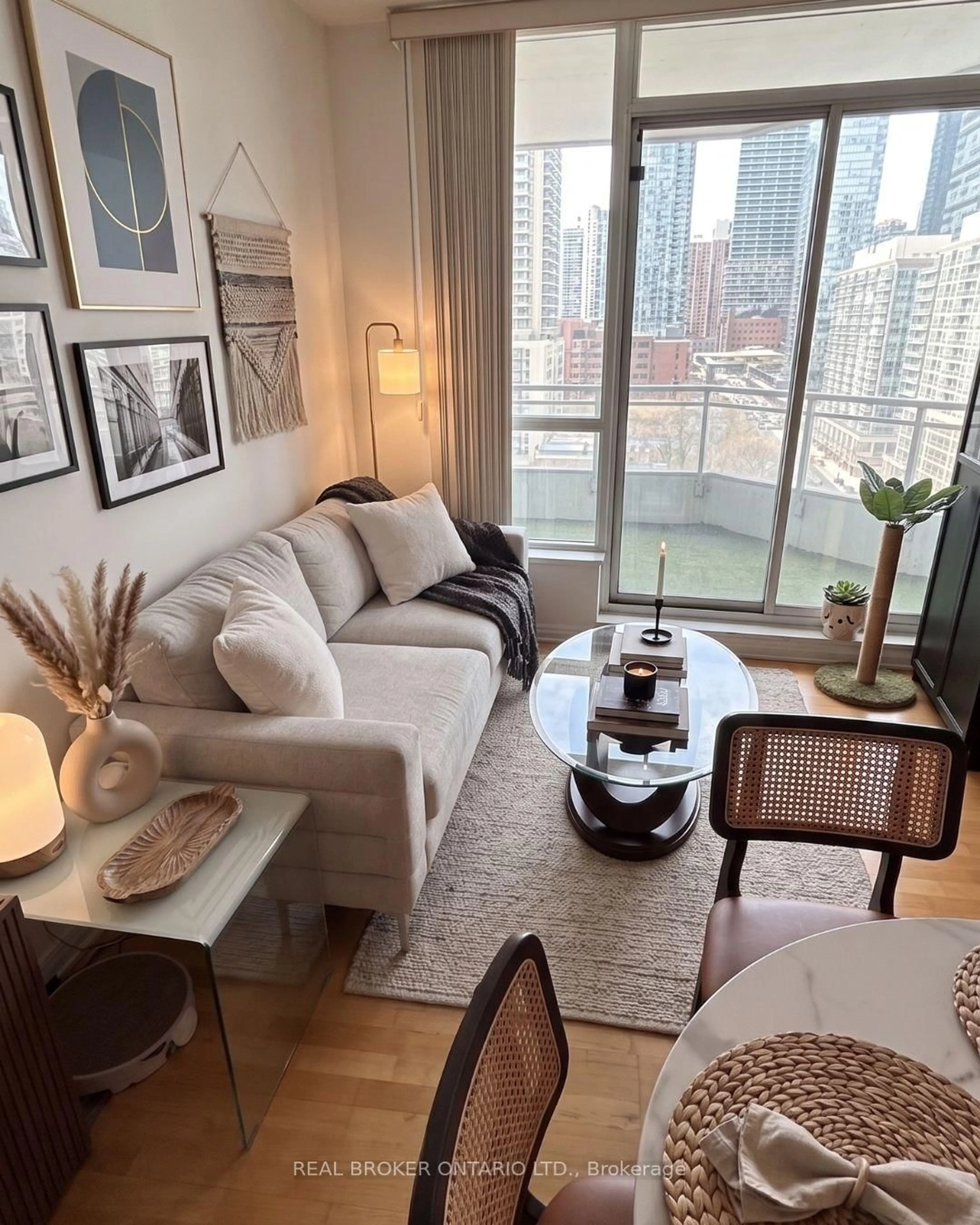 Living room with furniture, unknown for 228 Queens Quay #1501, Toronto Ontario M5J 2X1