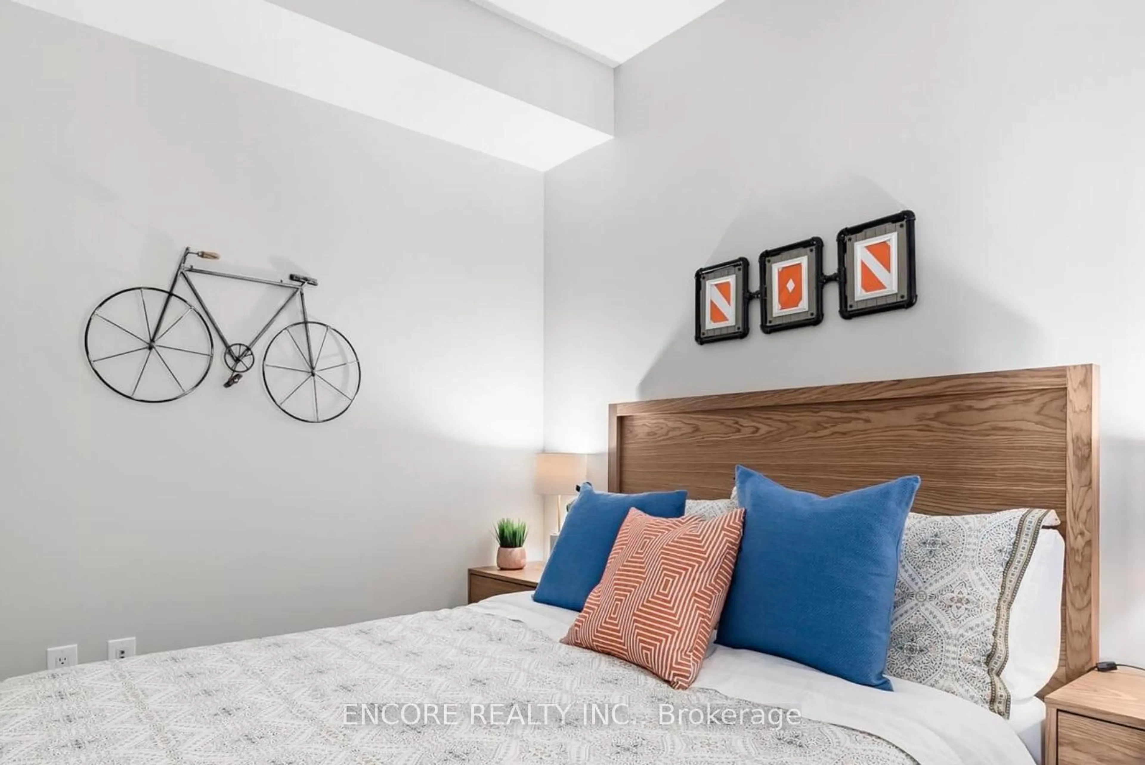 Bedroom with bed, unknown for 151 Dan Leckie way #1037, Toronto Ontario M5V 4B2