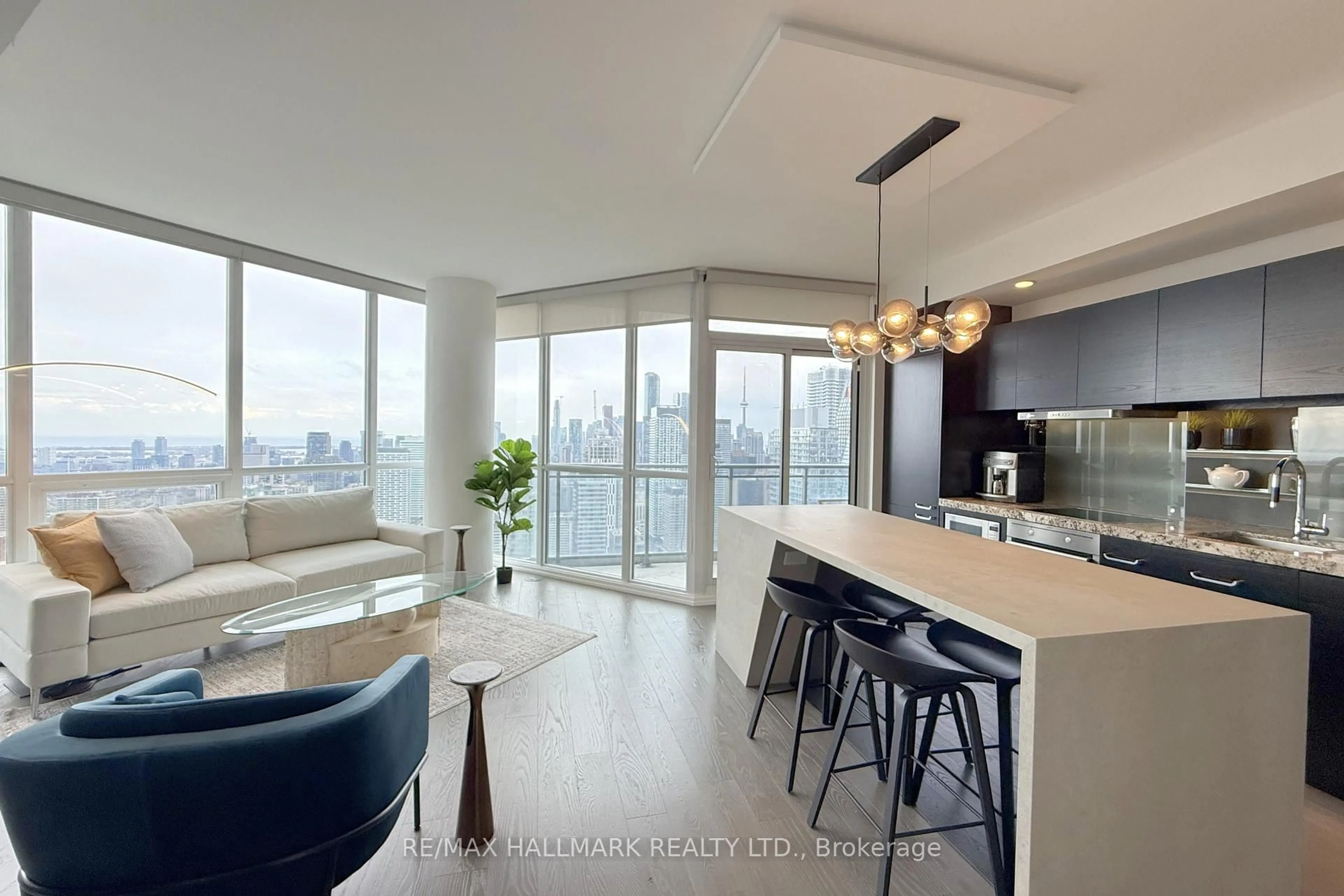 Open concept kitchen, unknown for 45 Charles St #4915, Toronto Ontario M4Y 0B8