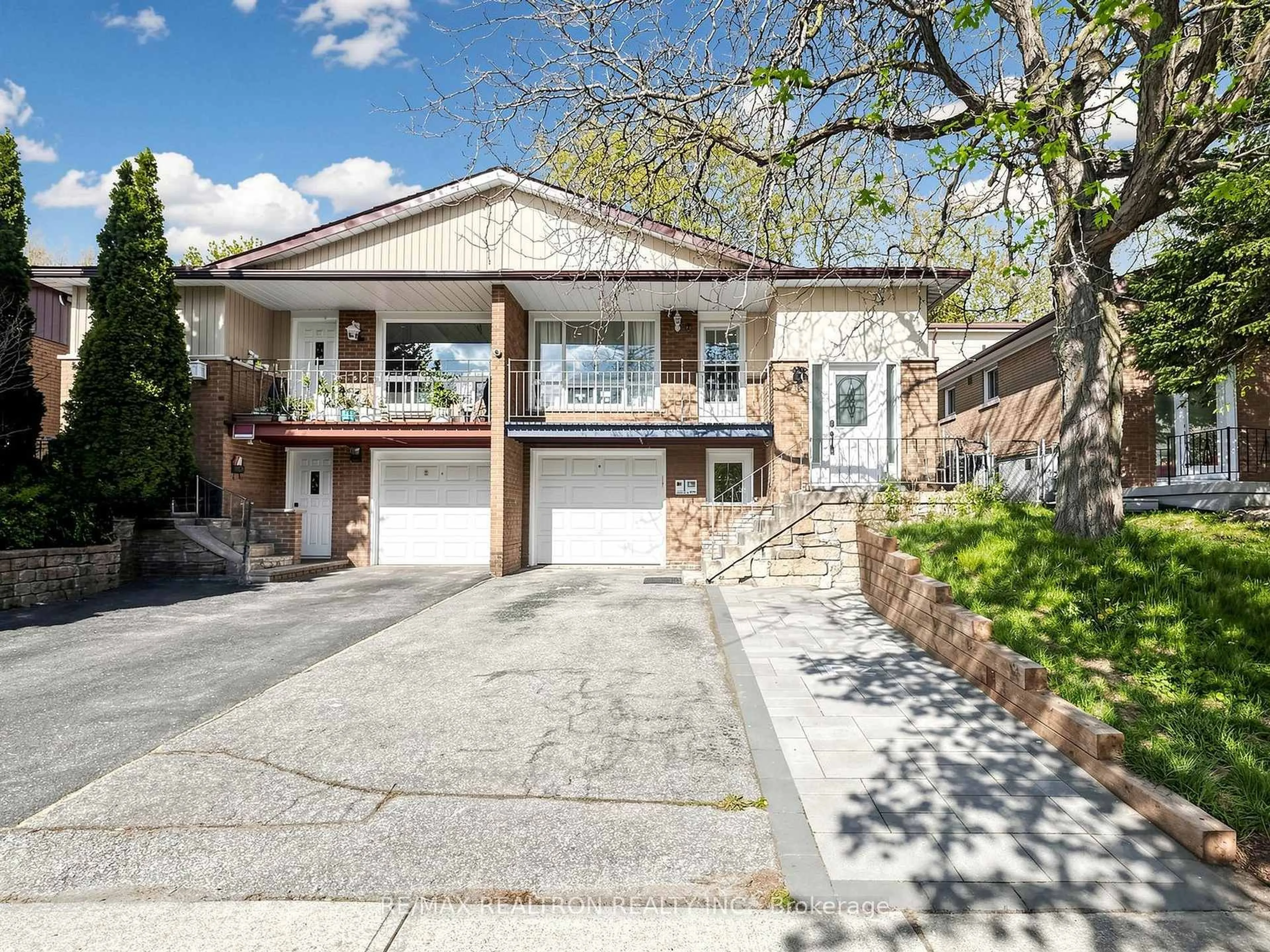 Home with brick exterior material, street for 76 Clancy Dr, Toronto Ontario M2J 2V8