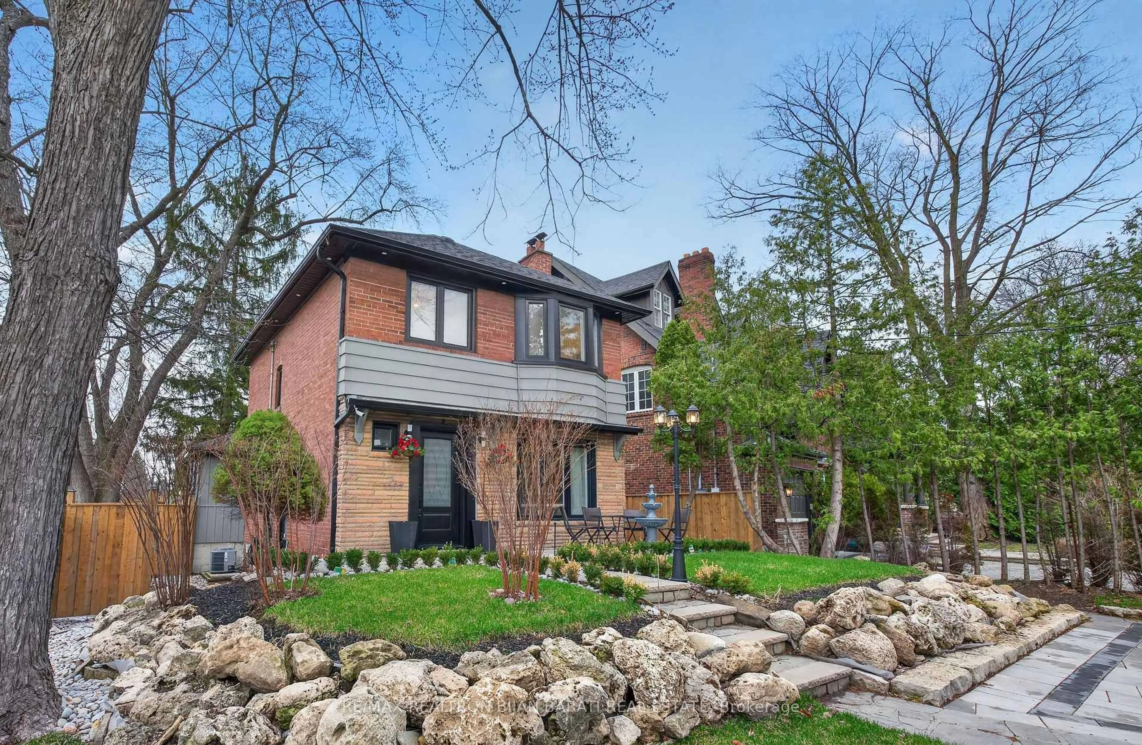 Home with brick exterior material, street for 1 Wanless Cres, Toronto Ontario M4N 3B6