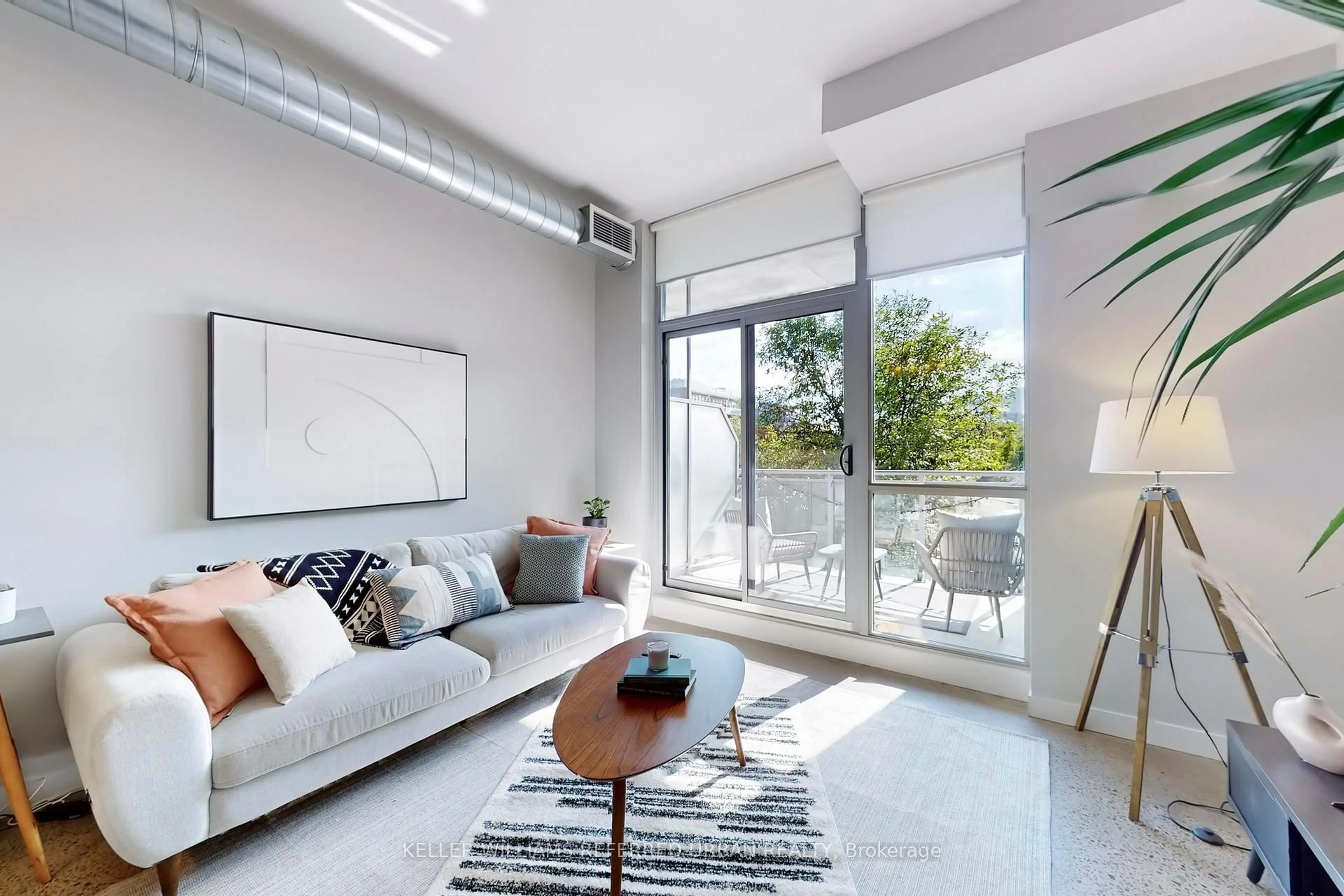 Living room with furniture, unknown for 510 King St #308, Toronto Ontario M5A 0E5
