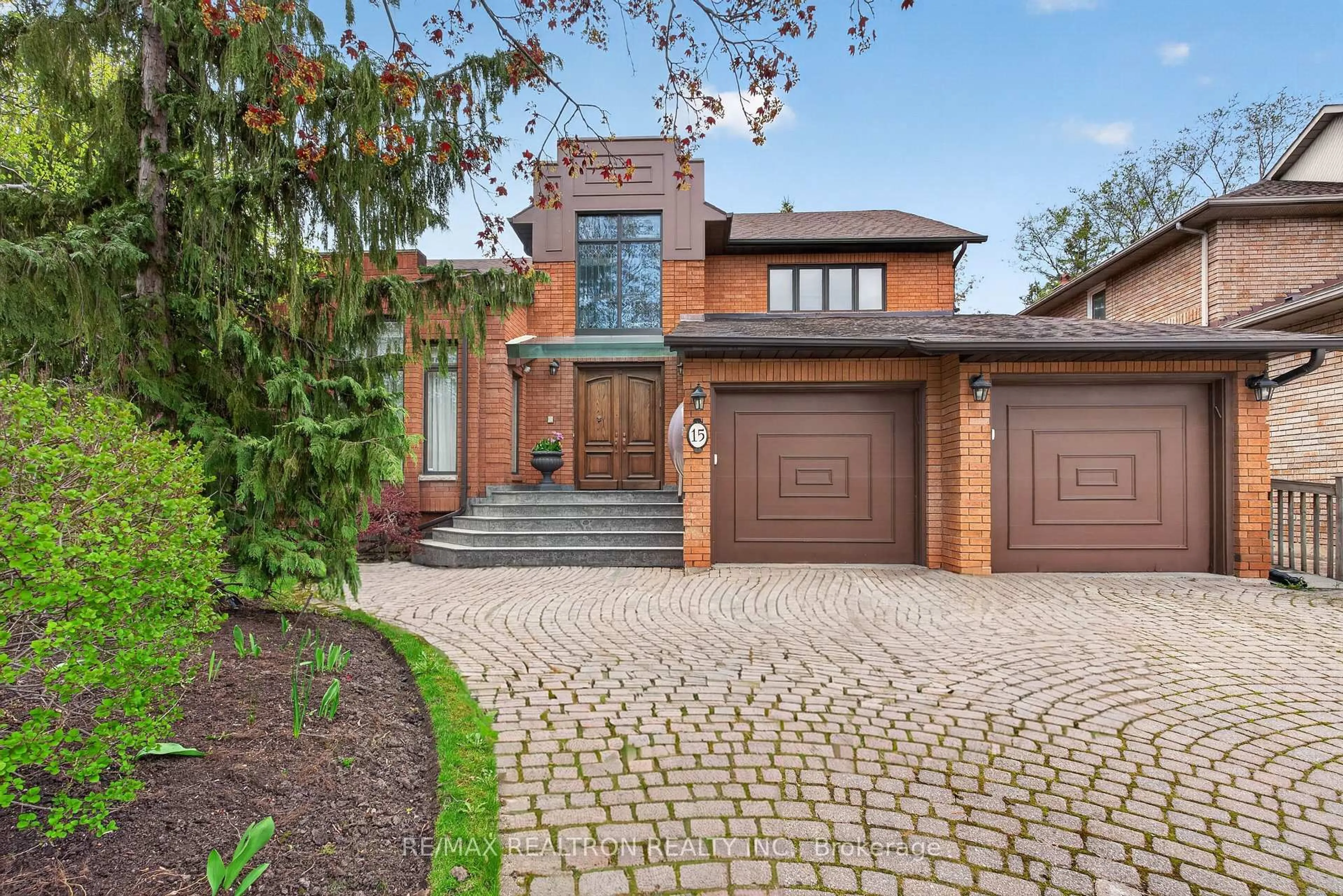 Home with brick exterior material, street for 15 Sunforest Crt, Toronto Ontario M2R 3W3