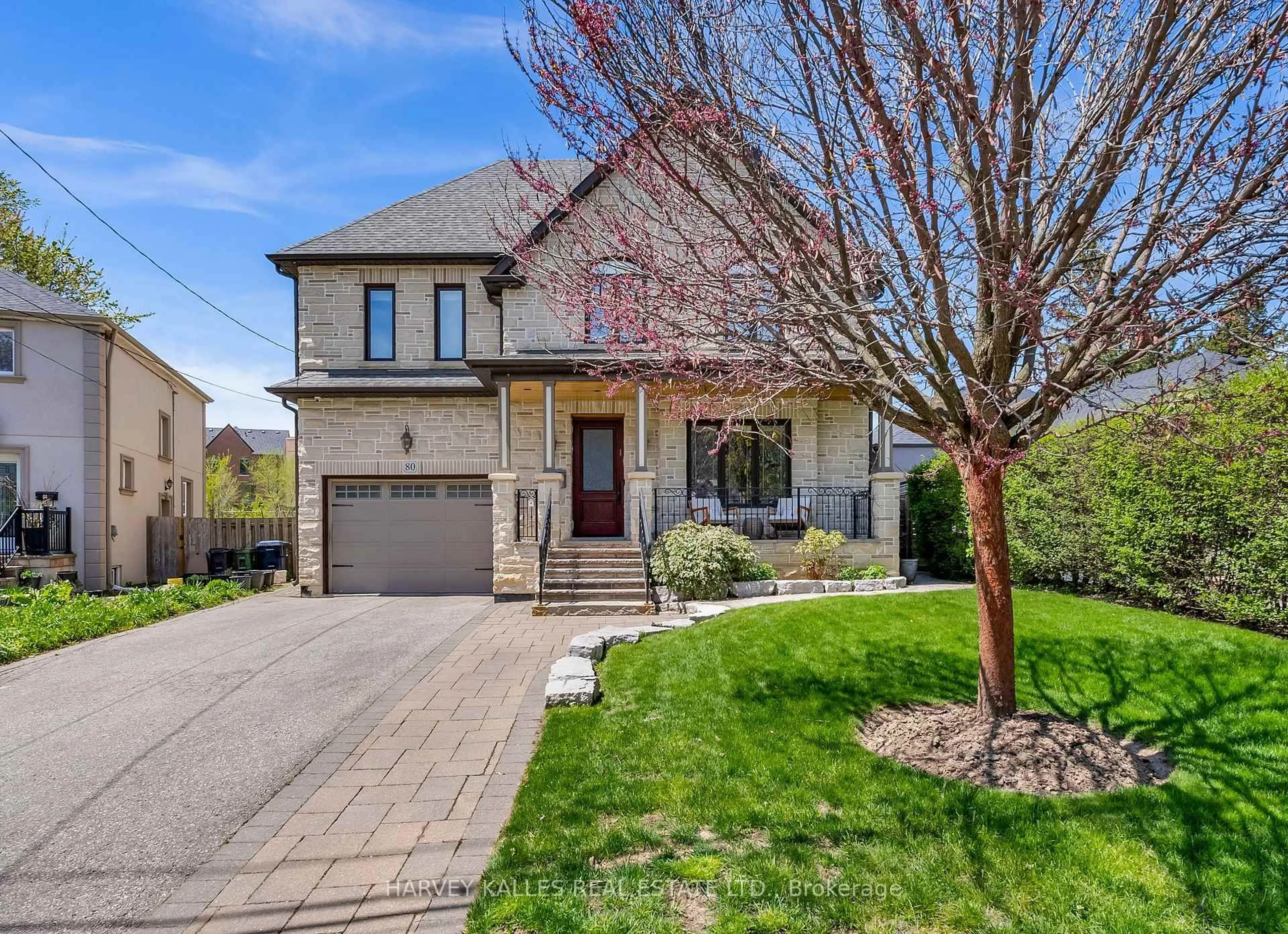 Home with brick exterior material, street for 80 Lynnhaven Rd, Toronto Ontario M6A 2K9