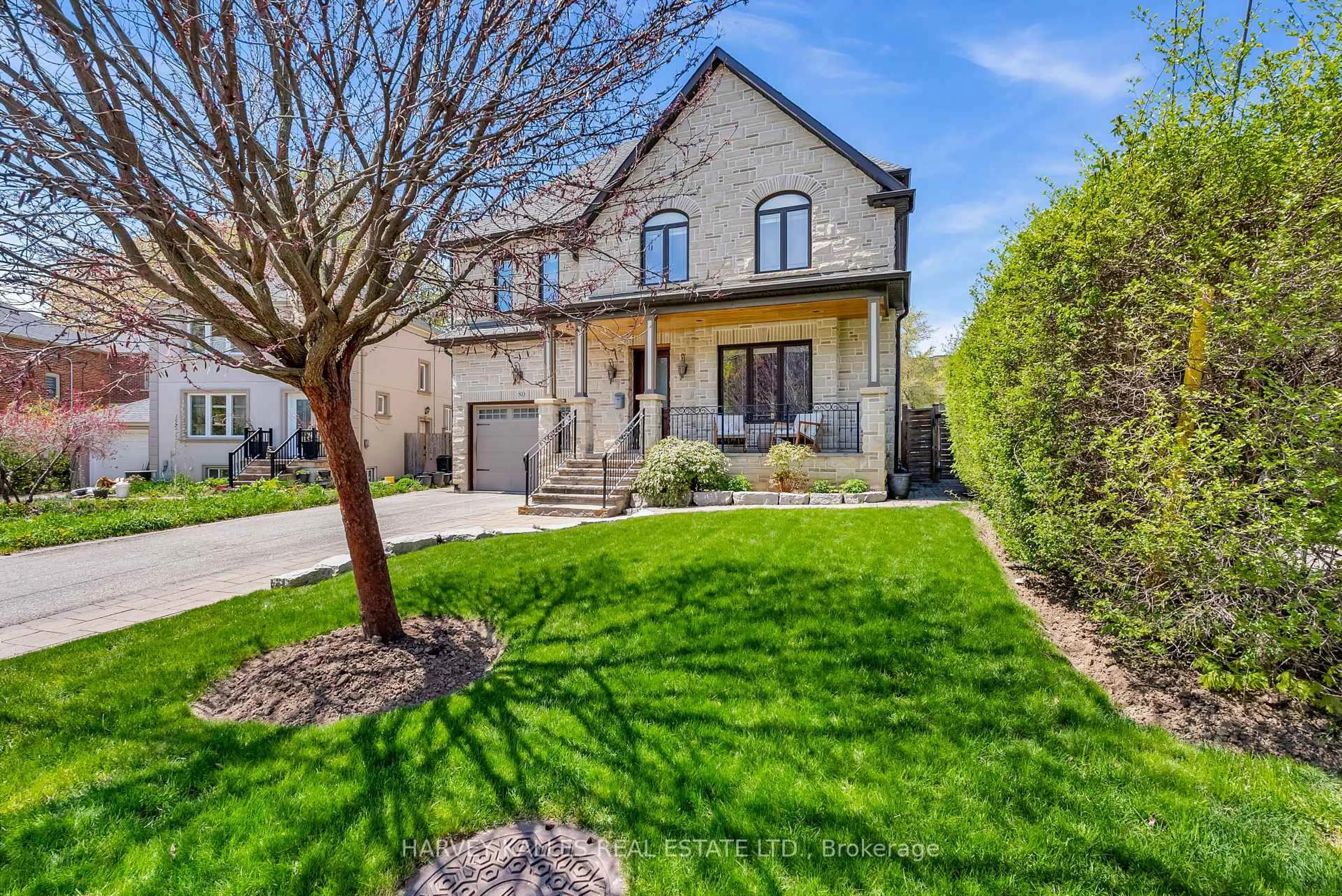 Home with brick exterior material, street for 80 Lynnhaven Rd, Toronto Ontario M6A 2K9