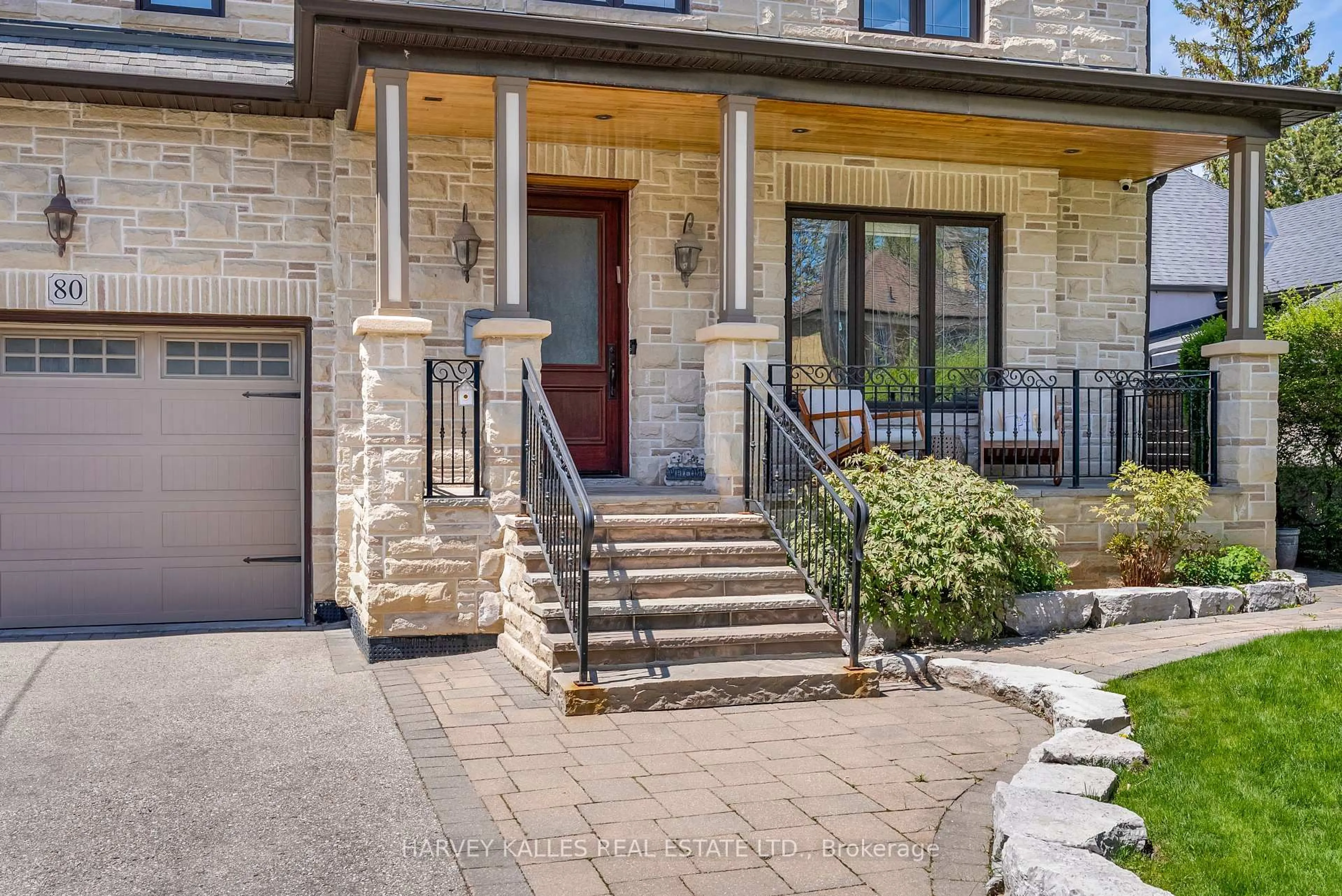 Home with brick exterior material, street for 80 Lynnhaven Rd, Toronto Ontario M6A 2K9