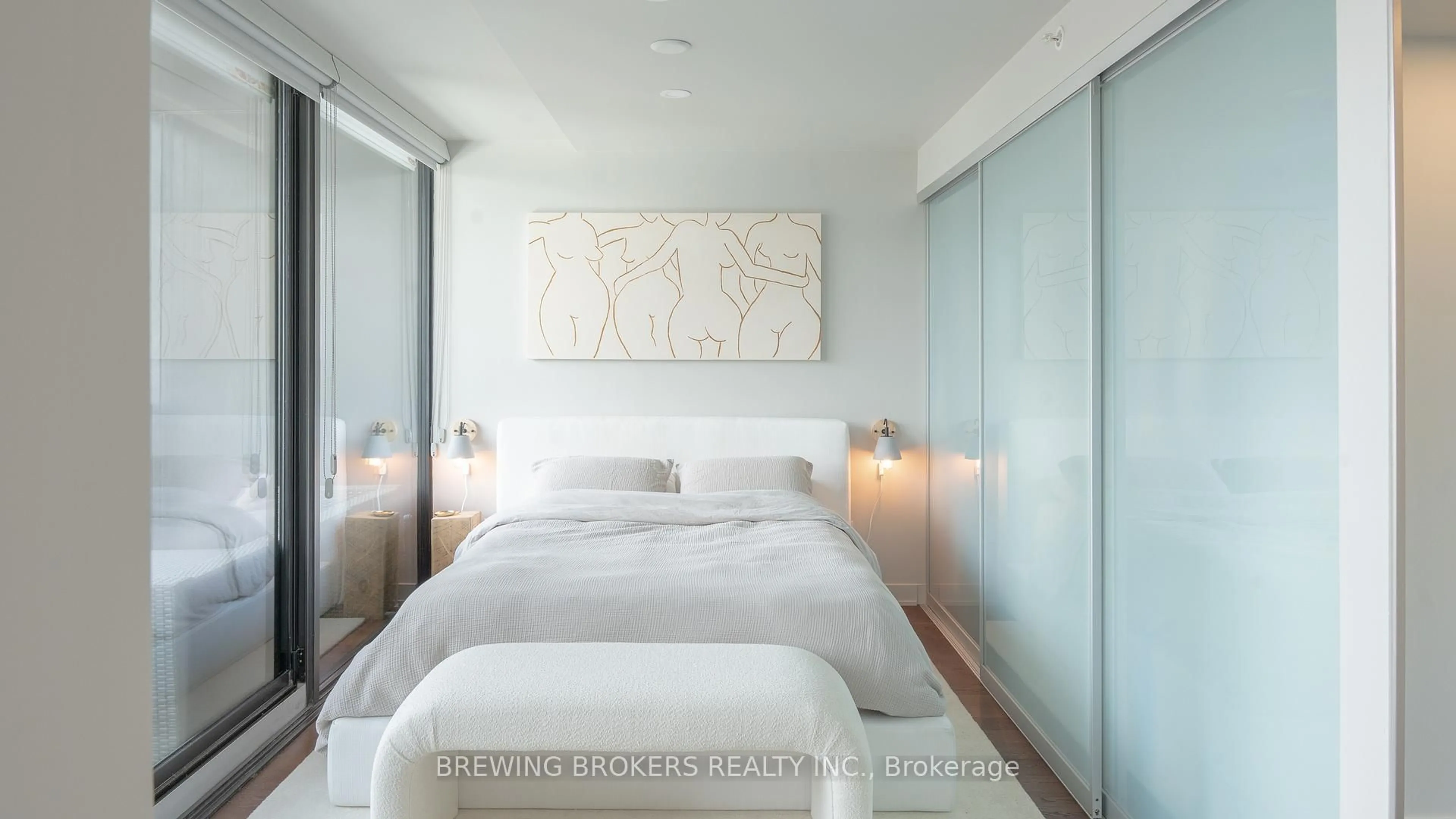 Bedroom with bed, unknown for 629 King St W St #PH1411, Toronto Ontario M5V 0G9