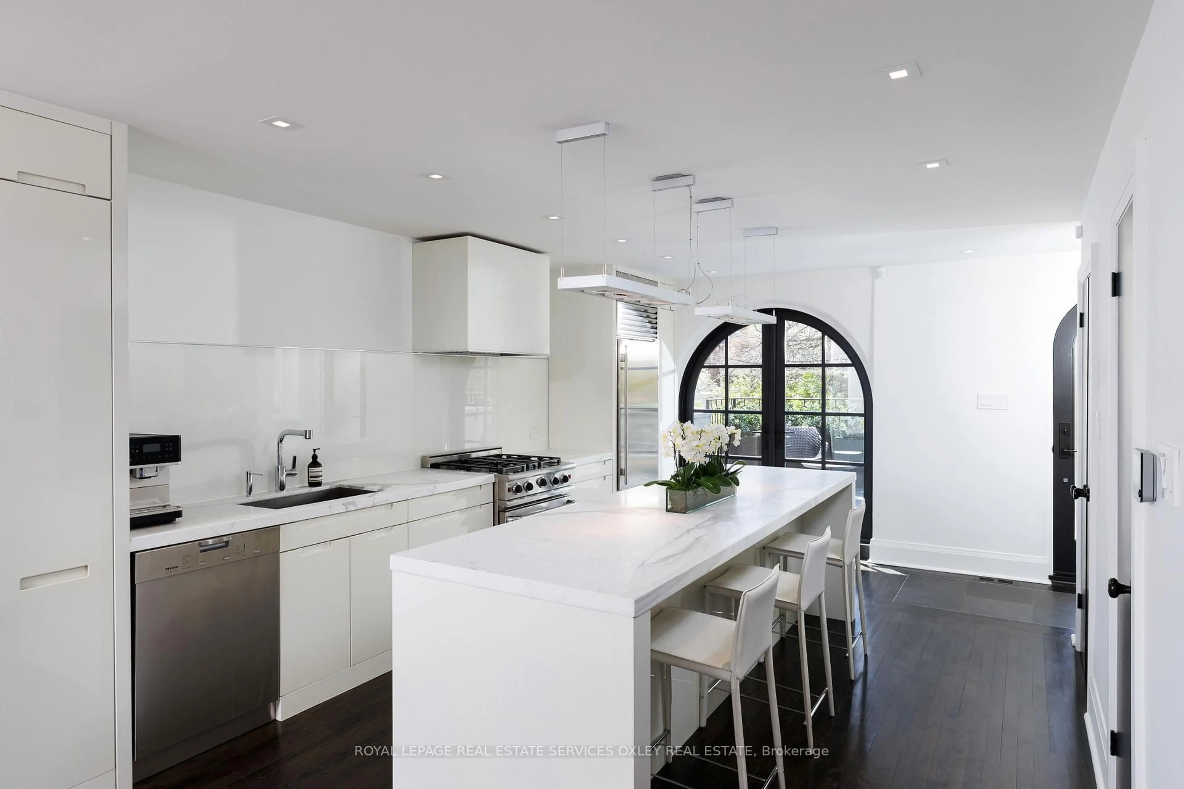 Contemporary kitchen, ceramic/tile floor for 42 Rowanwood Ave, Toronto Ontario M4W 1Y7