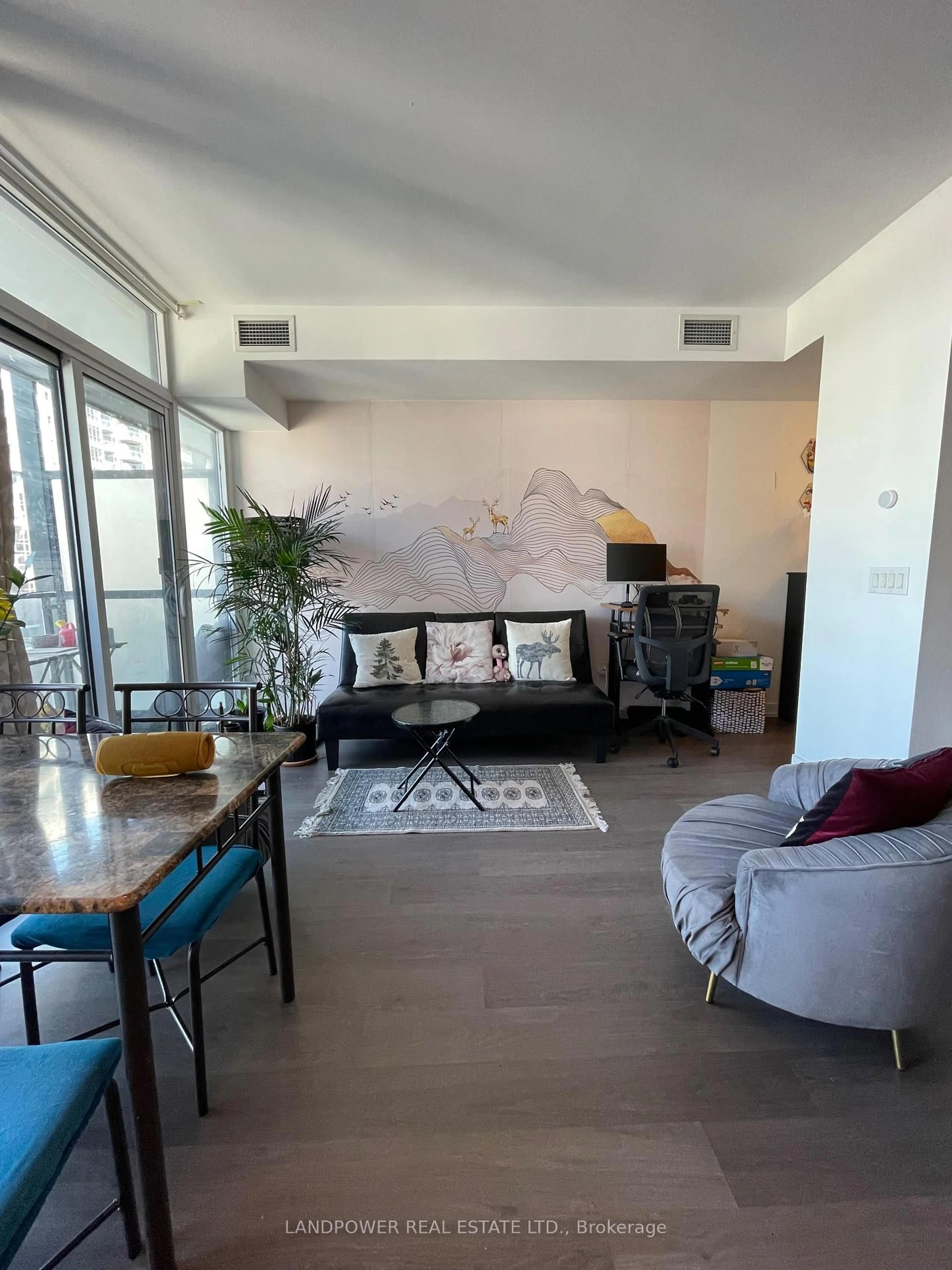 Living room with furniture, unknown for 105 George St #514, Toronto Ontario M5A 0L4