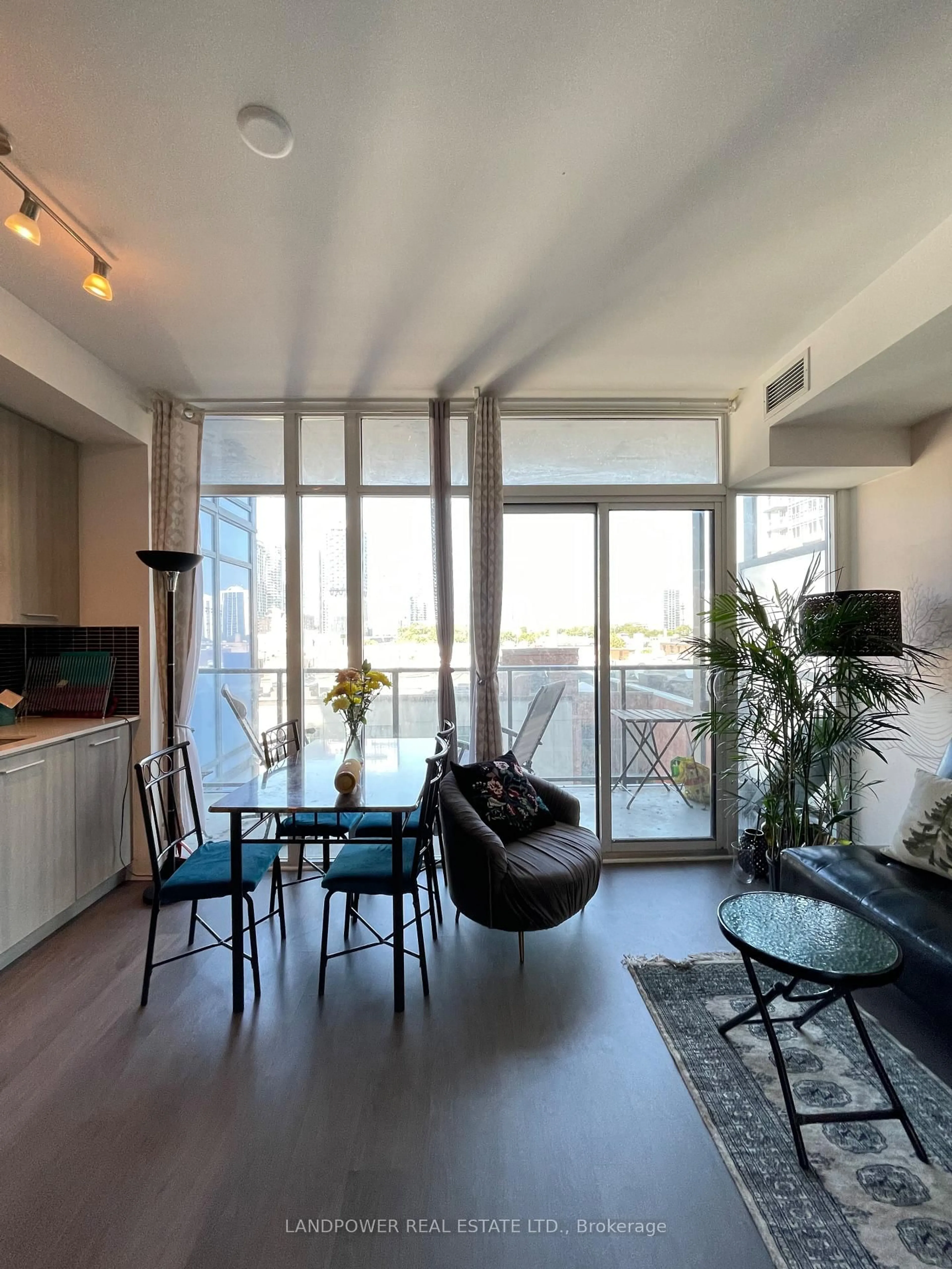 Living room with furniture, unknown for 105 George St #514, Toronto Ontario M5A 0L4