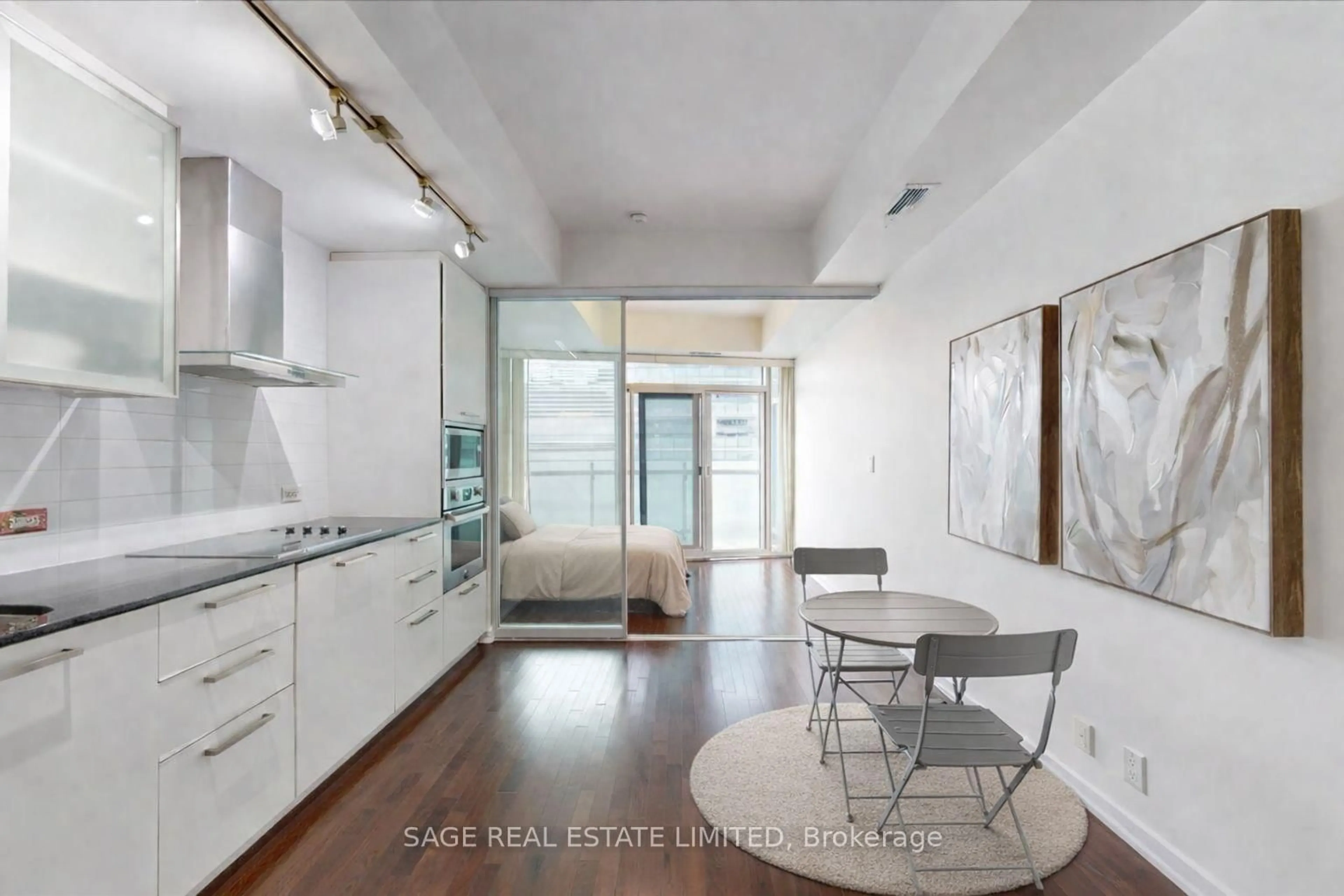 Open concept kitchen, unknown for 12 York St #3608, Toronto Ontario M5J 0A9