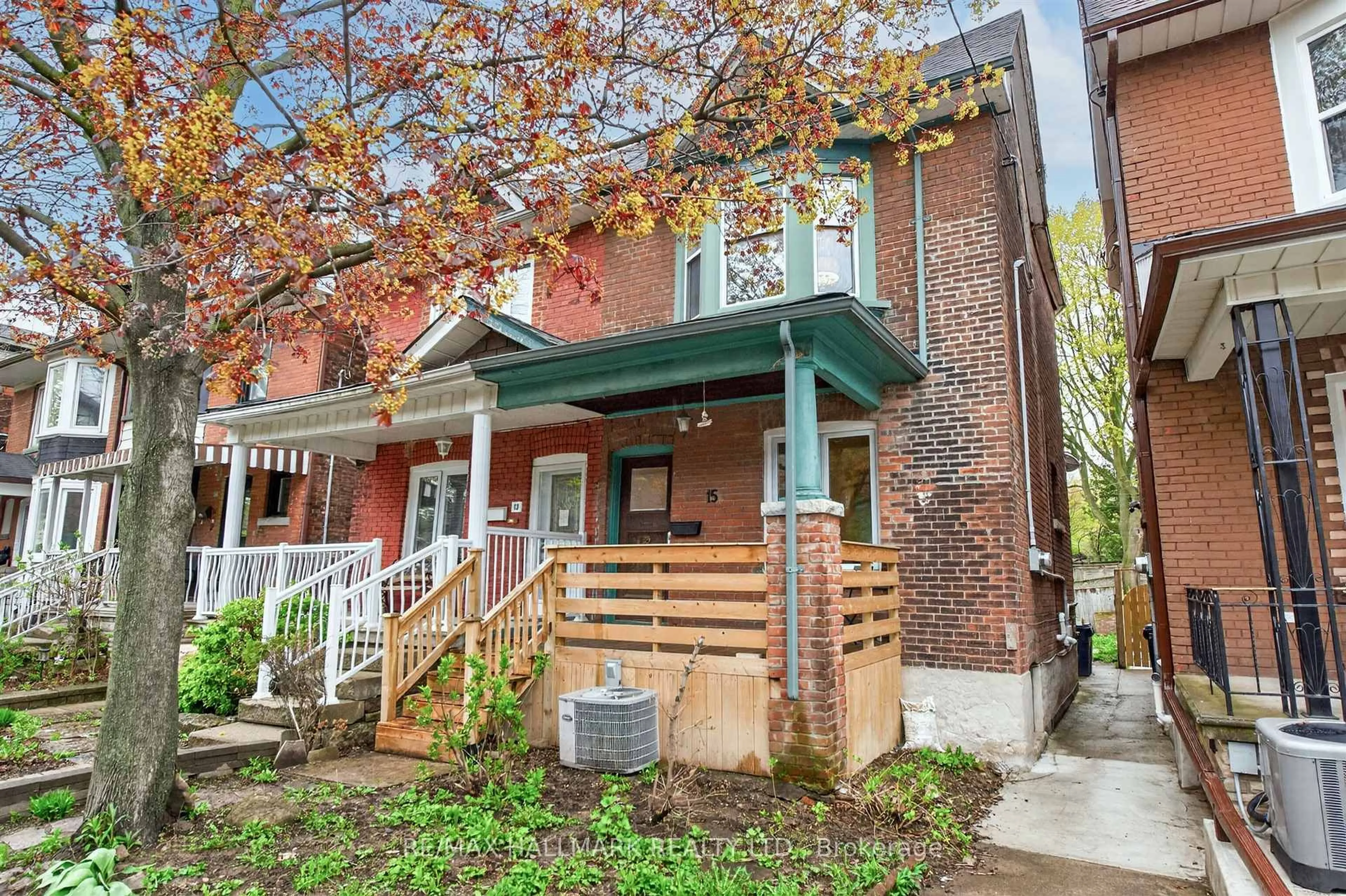 Home with brick exterior material, street for 15 Page St, Toronto Ontario M6G 1J3