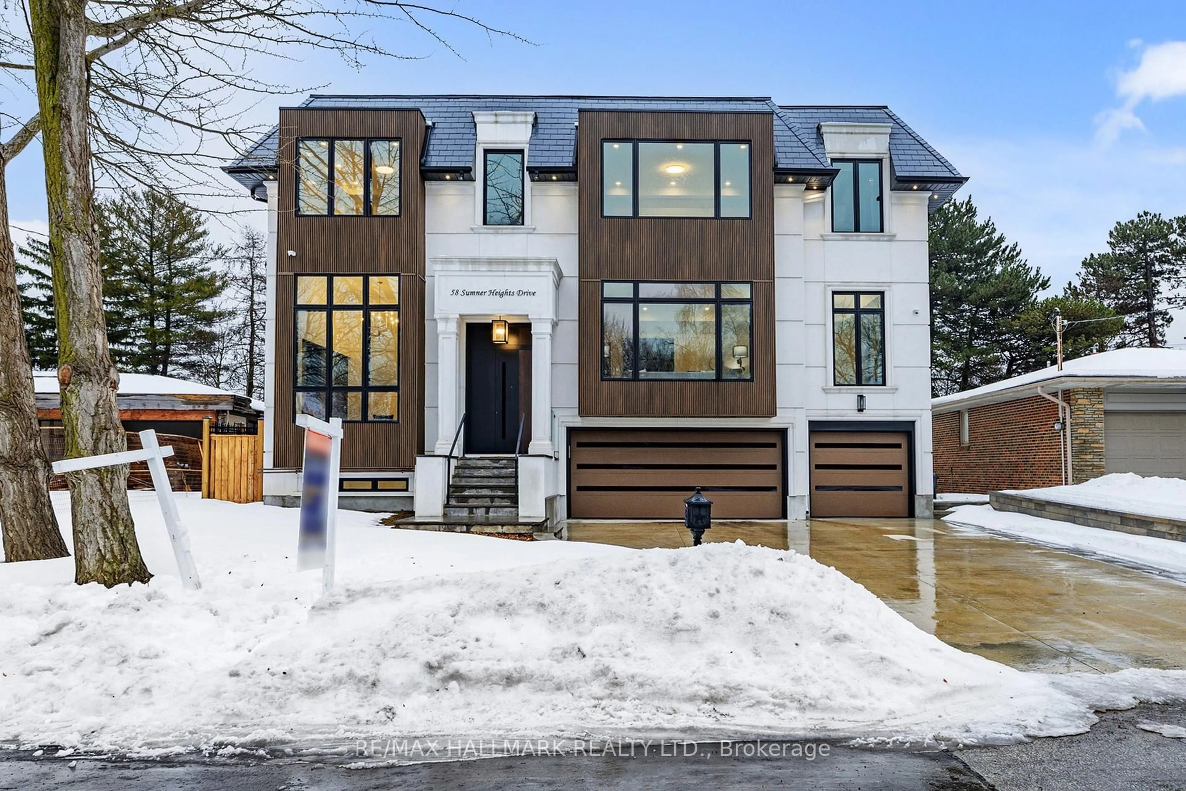 Home with brick exterior material, street for 58 Sumner Heights Dr, Toronto Ontario M2K 1Y4