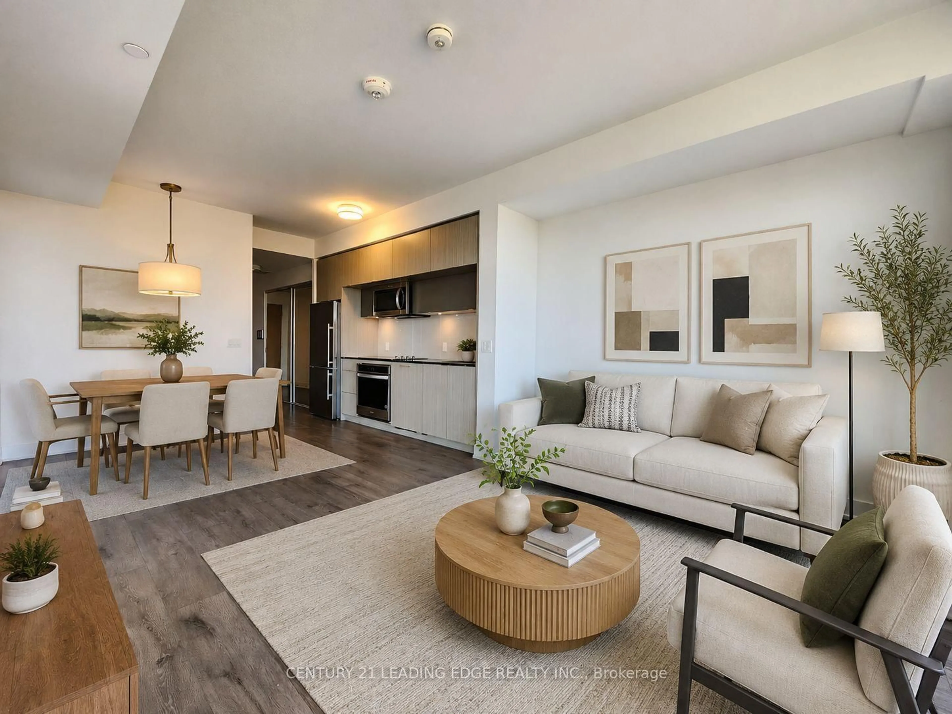 Living room with furniture, unknown for 585 Bloor St #3418, Toronto Ontario M4W 0B3