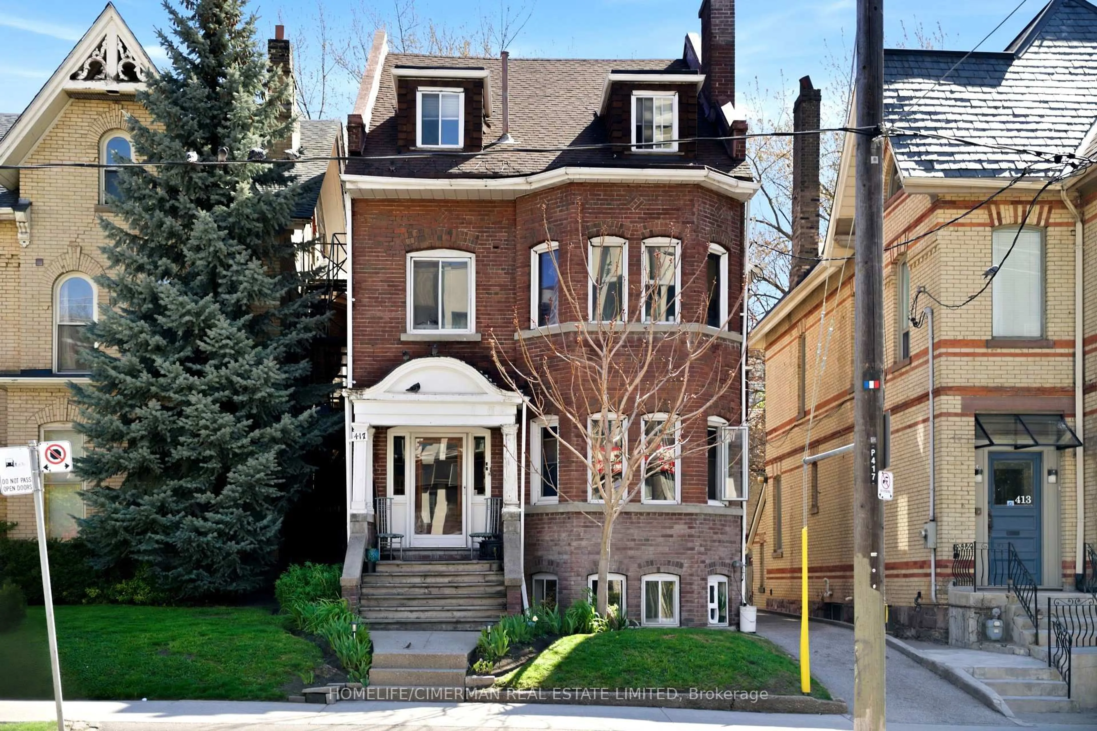 Home with brick exterior material, street for 417 Sherbourne St, Toronto Ontario M4X 1K5