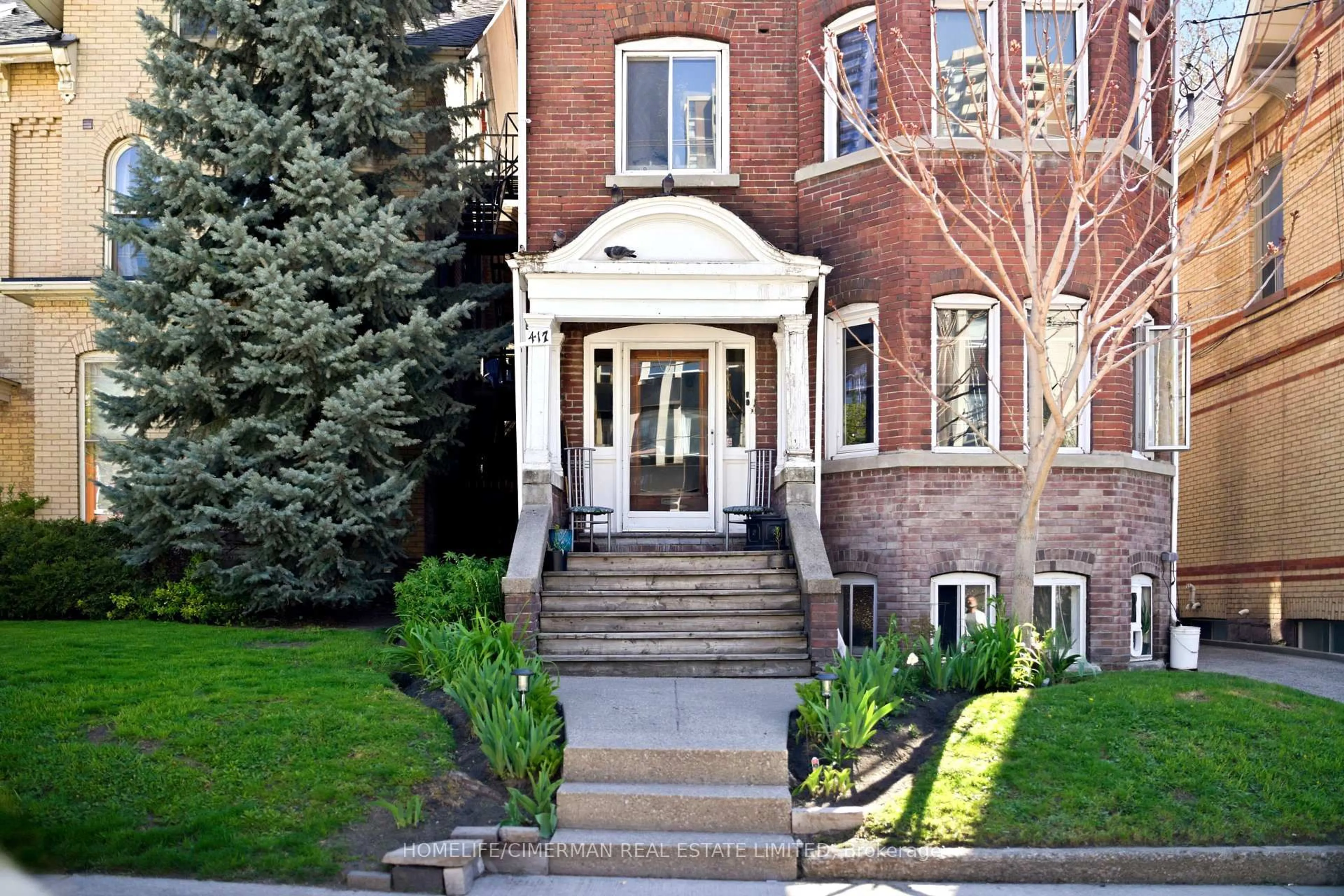 Home with brick exterior material, street for 417 Sherbourne St, Toronto Ontario M4X 1K5