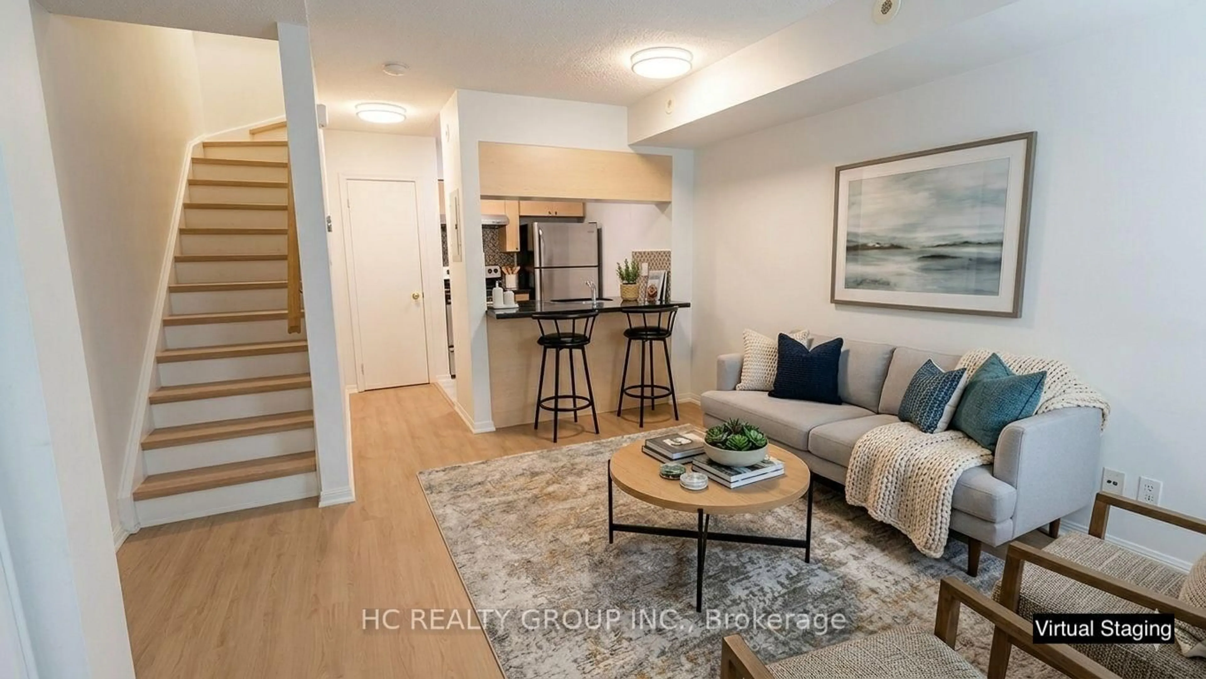 Living room with furniture, unknown for 3 Everson Dr #530, Toronto Ontario M2N 7C2