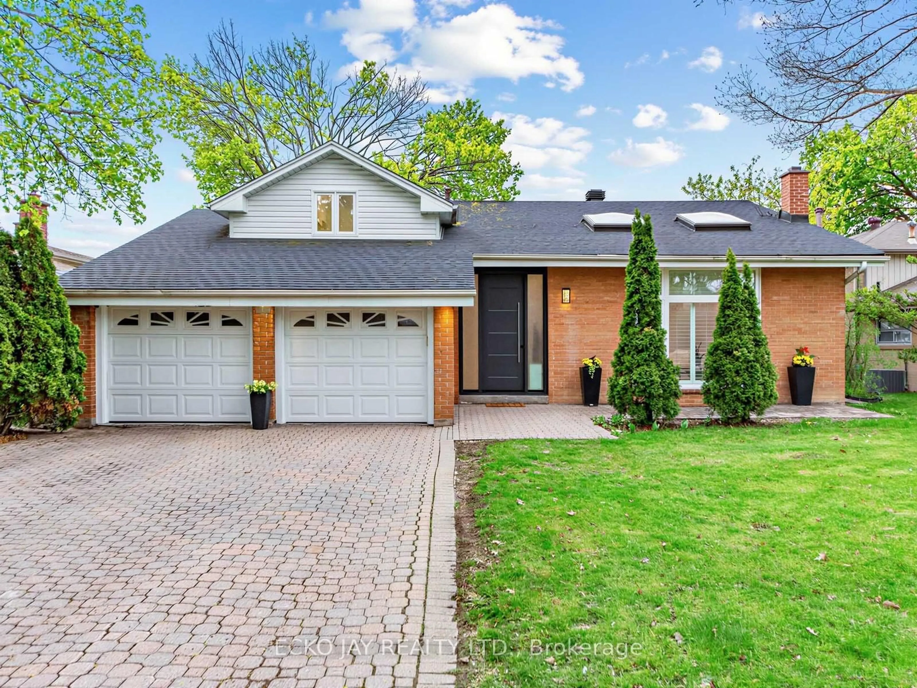 Home with brick exterior material, street for 27 Silkwood Cres, Toronto Ontario M2J 1H1