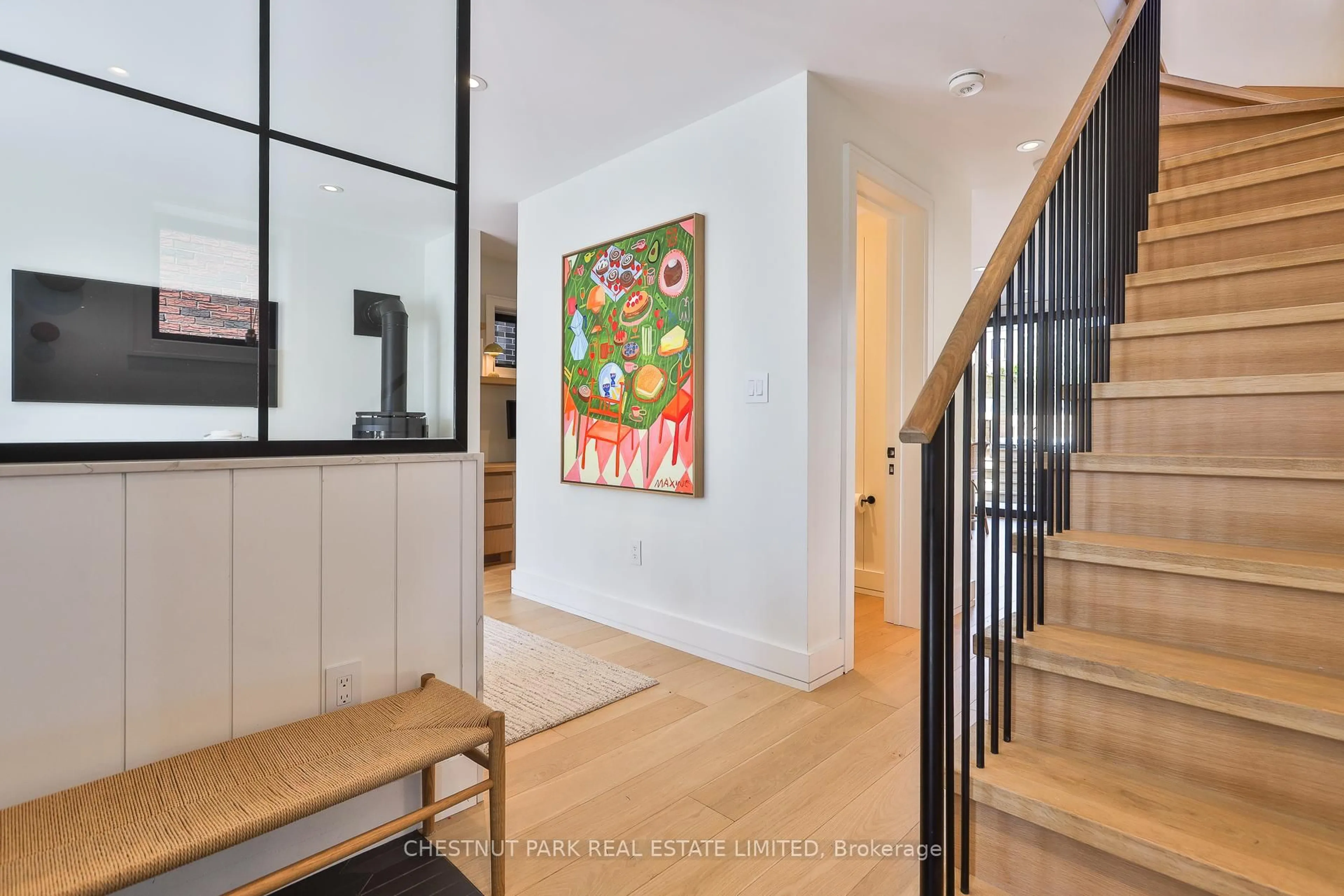 Indoor entryway for 84 Hanna Rd, Toronto Ontario M4G 3N3