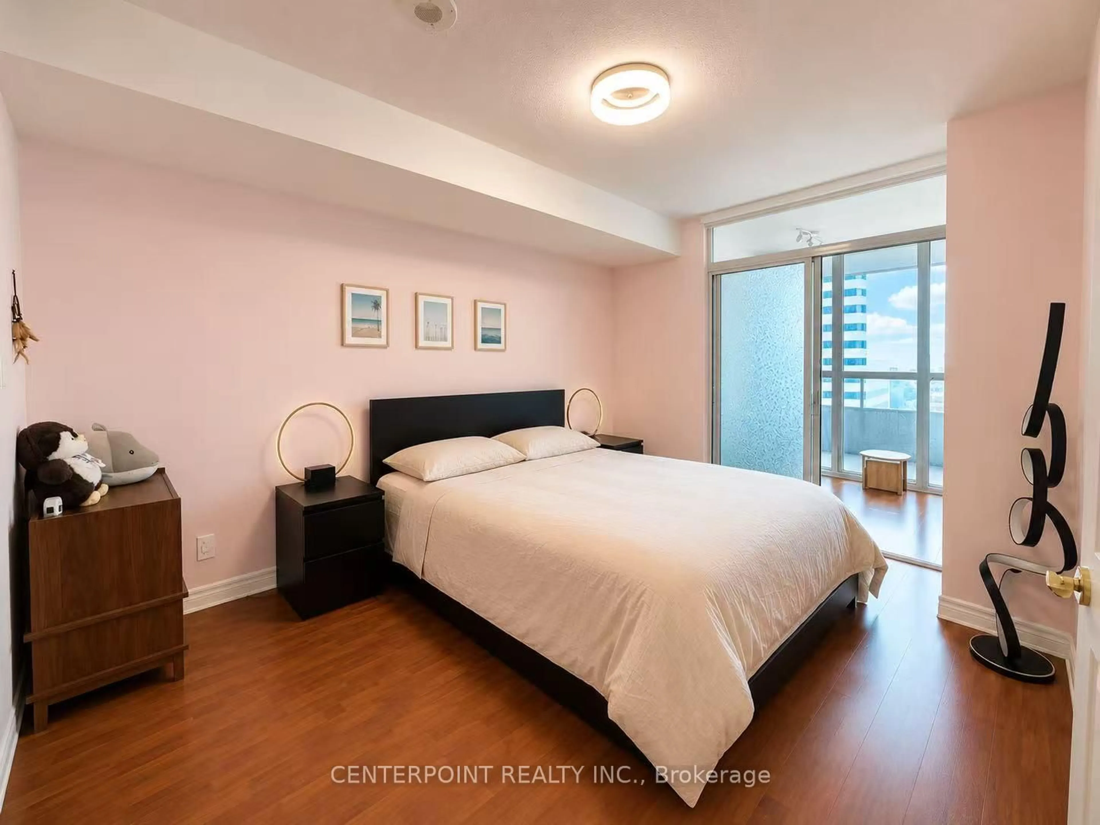 Bedroom with bed, unknown for 23 Hollywood Ave #2001, Toronto Ontario M2N 7L8