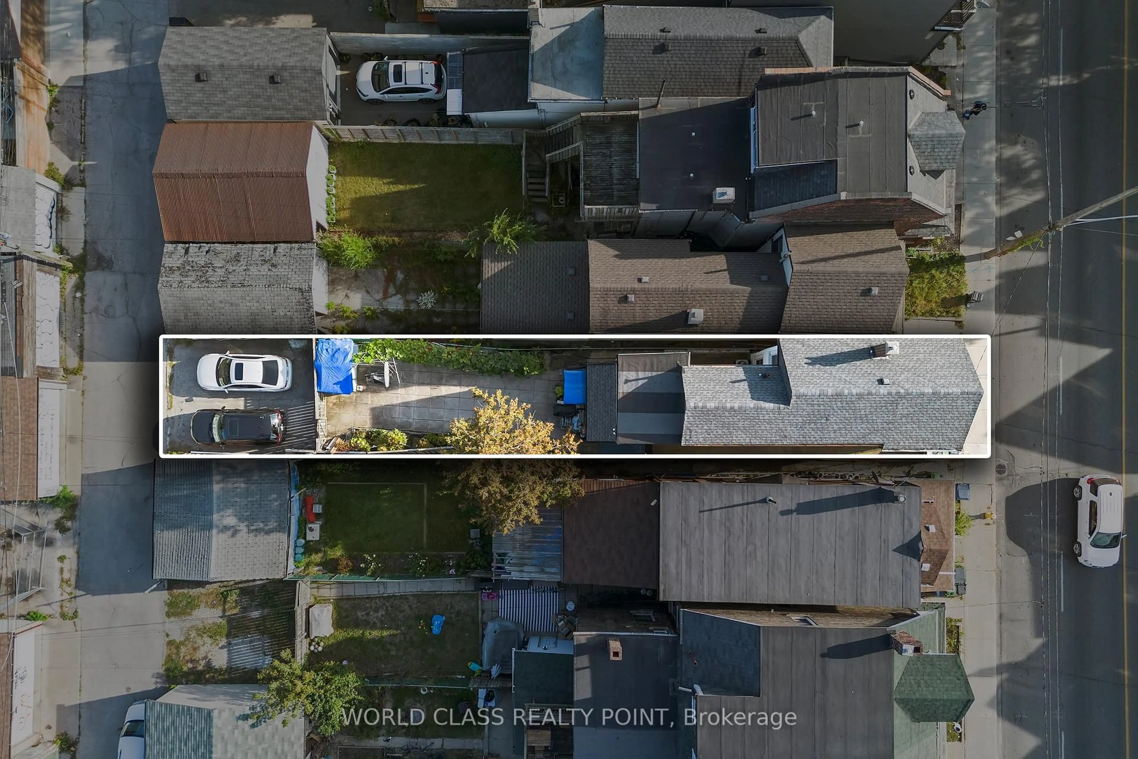 A pic from outside/outdoor area/front of a property/back of a property/a pic from drone, street for 623 Ossington Ave, Toronto Ontario M6G 3T6