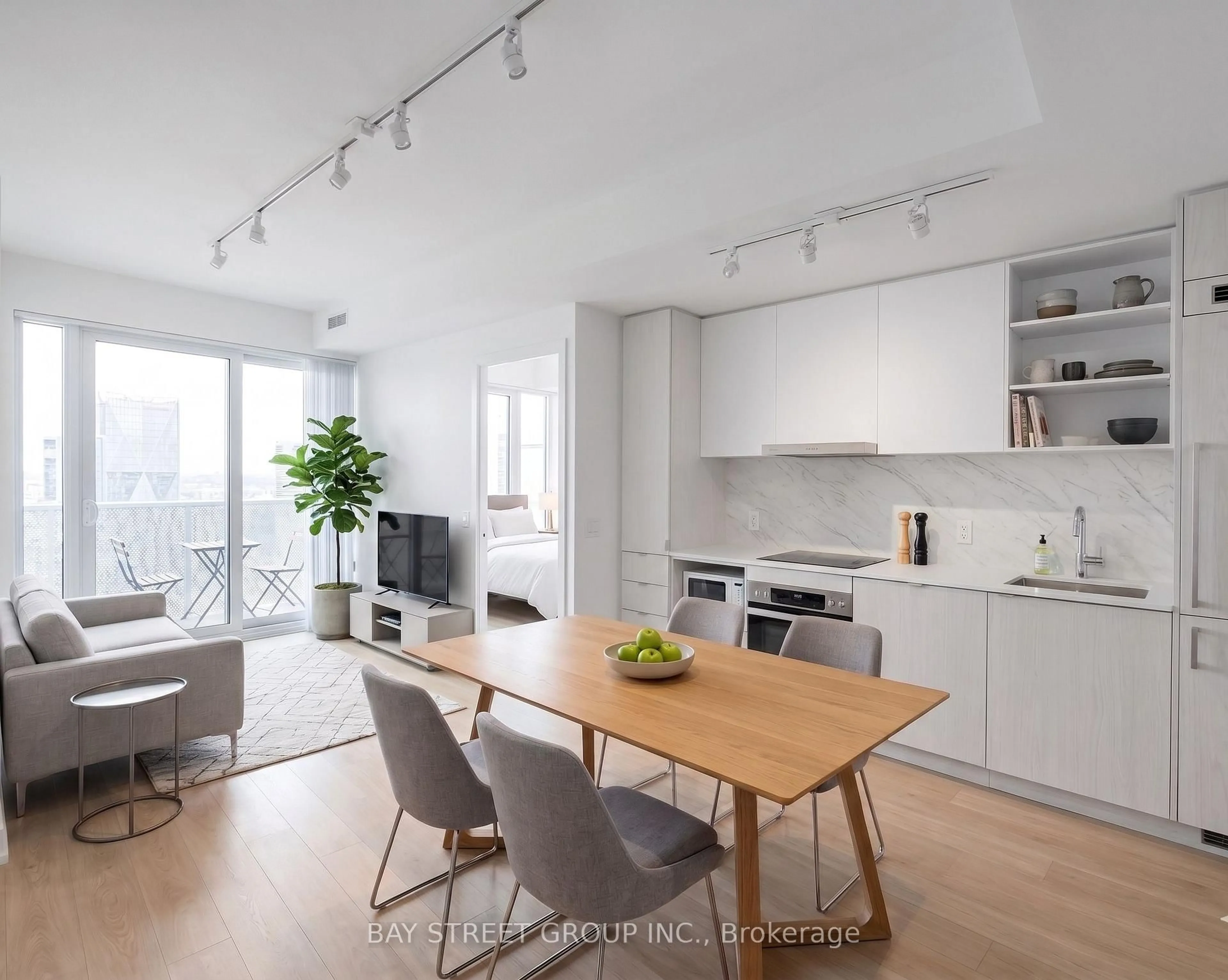 Open concept kitchen, unknown for 55 Cooper St #7112, Toronto Ontario M5E 0G1