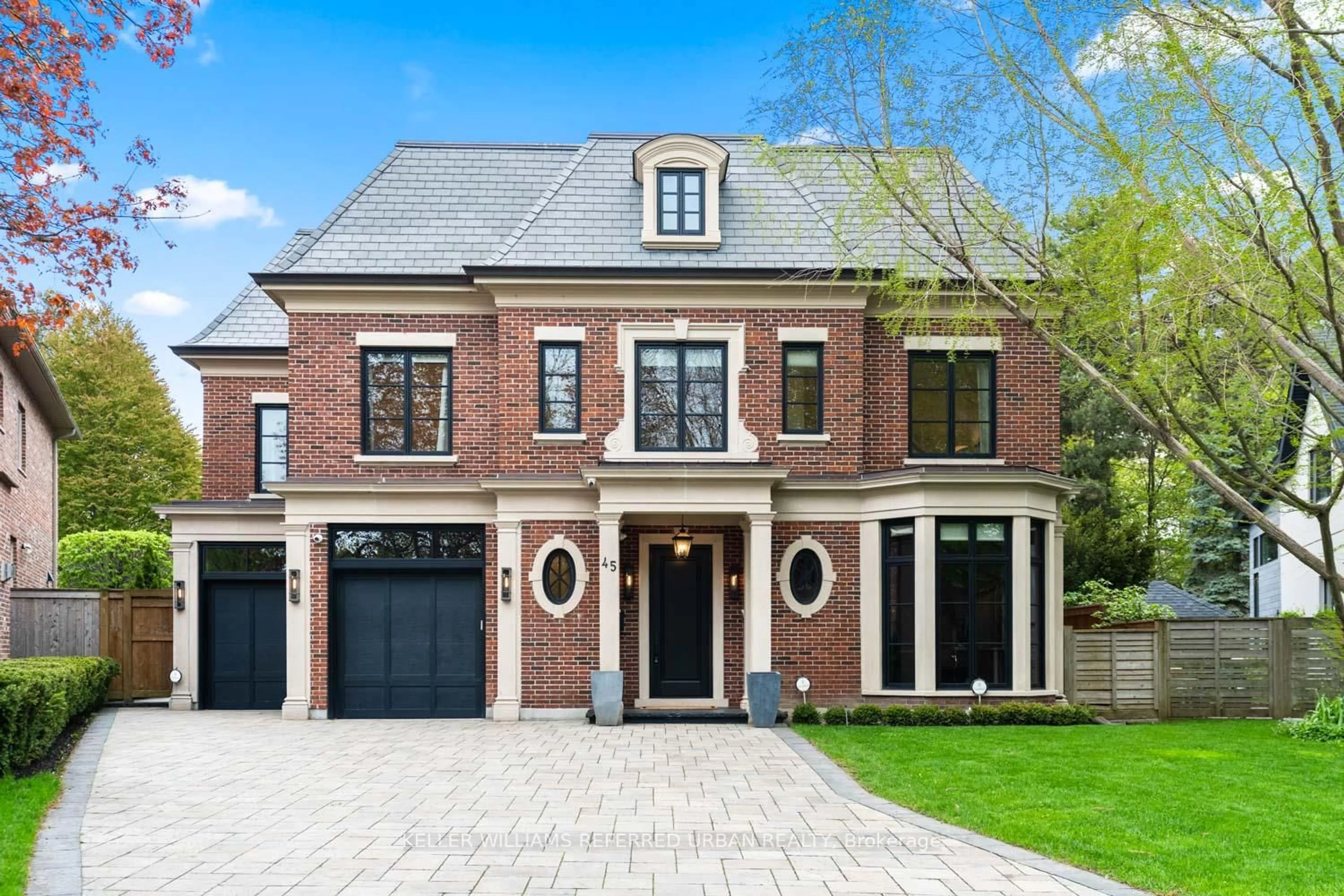 Home with brick exterior material, street for 45 Norden Cres, Toronto Ontario M3B 1B7