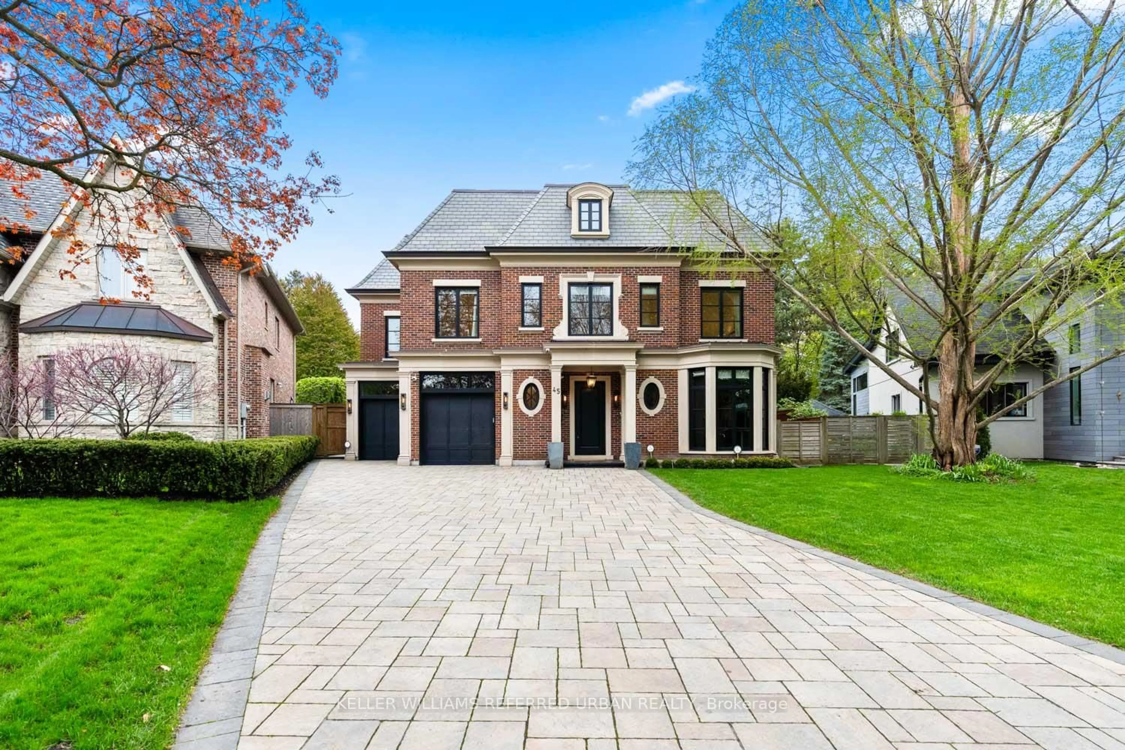 Home with brick exterior material, street for 45 Norden Cres, Toronto Ontario M3B 1B7