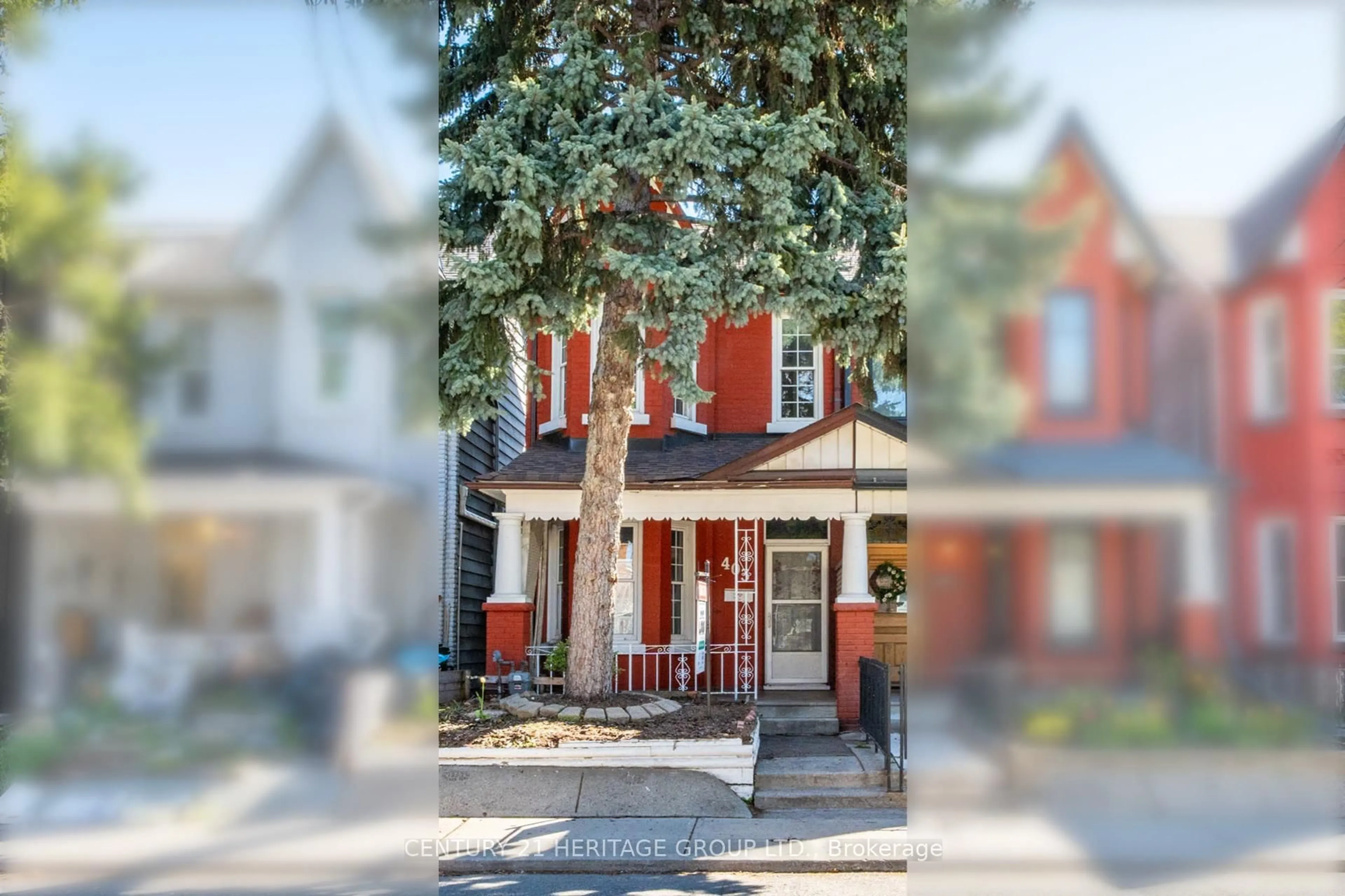 Home with brick exterior material, street for 403 Brock Ave, Toronto Ontario M6H 3N6