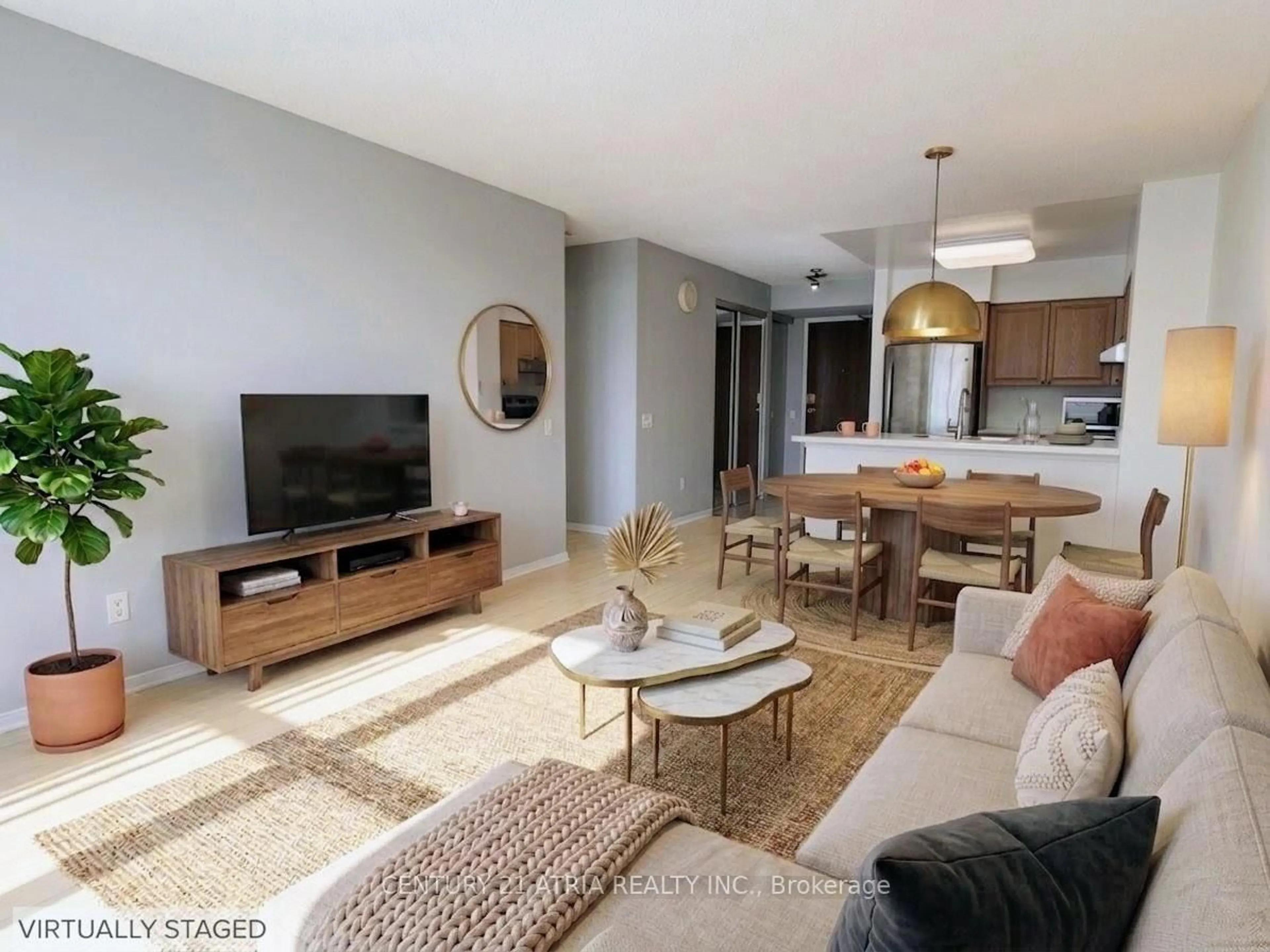Living room with furniture, unknown for 750 Bay St #1806, Toronto Ontario M5G 1N6