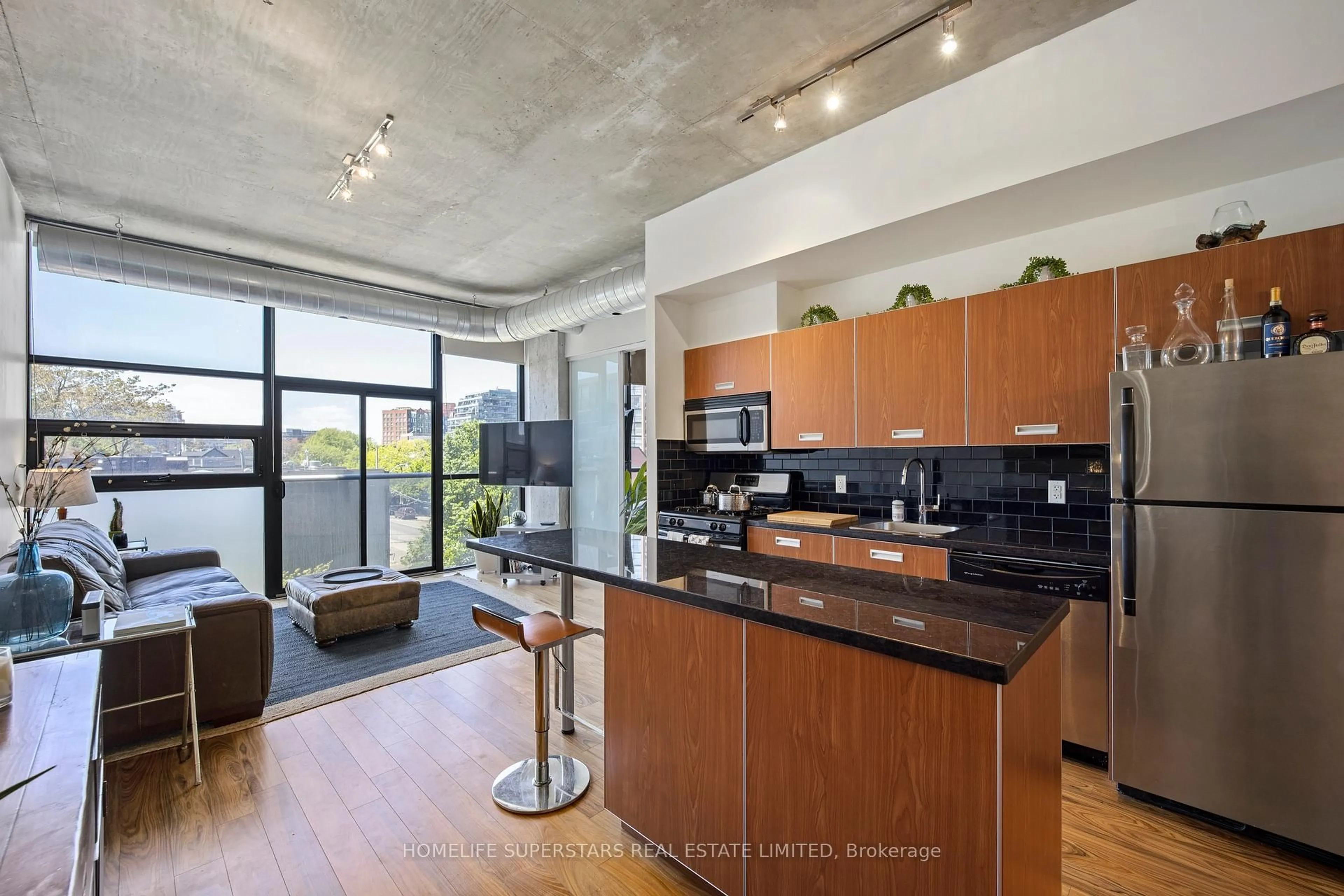 Open concept kitchen, unknown for 60 Bathurst St #303, Toronto Ontario M5V 2P4