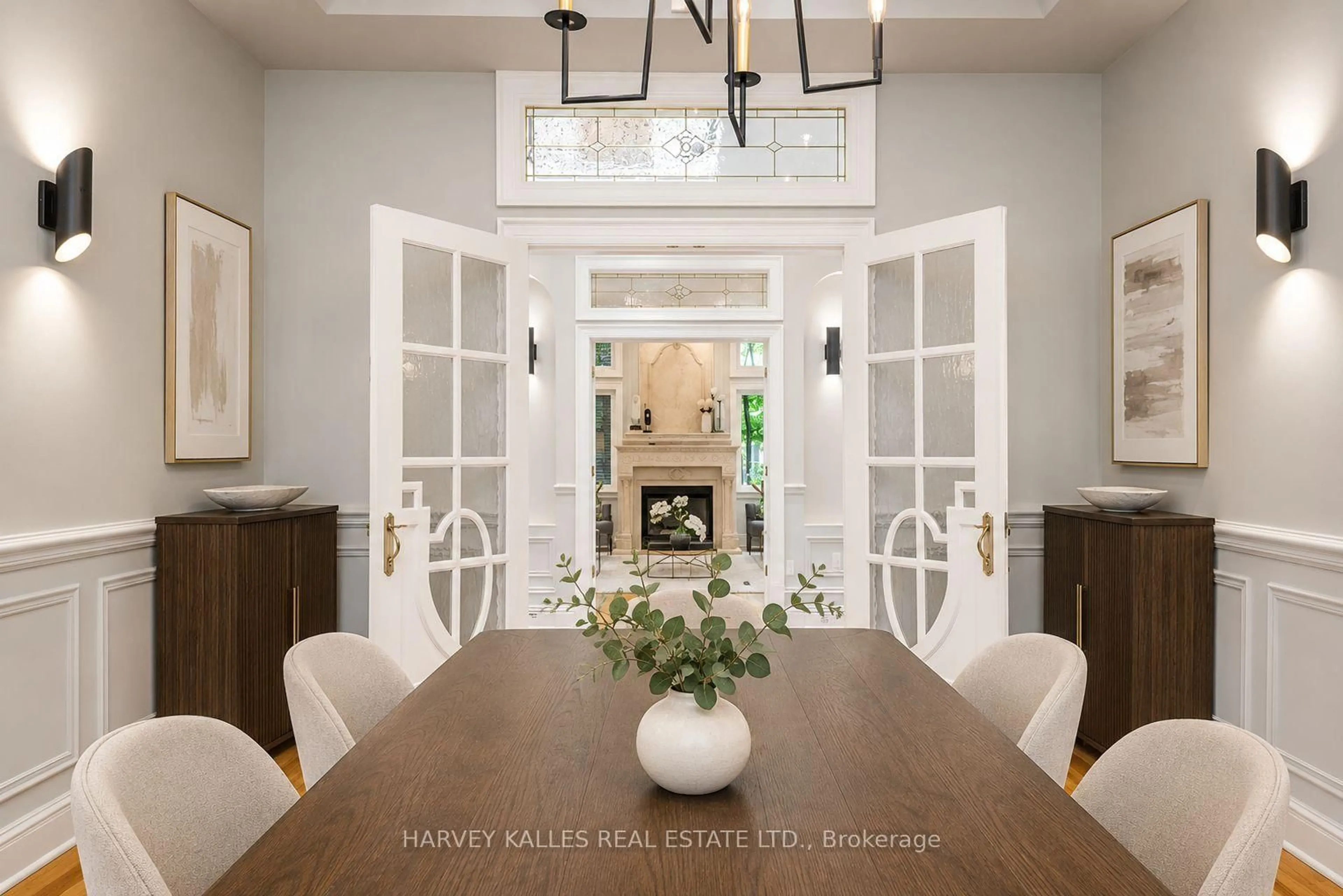 Dining room, ceramic/tile floor for 1 Knightswood Rd, Toronto Ontario M4N 2G9