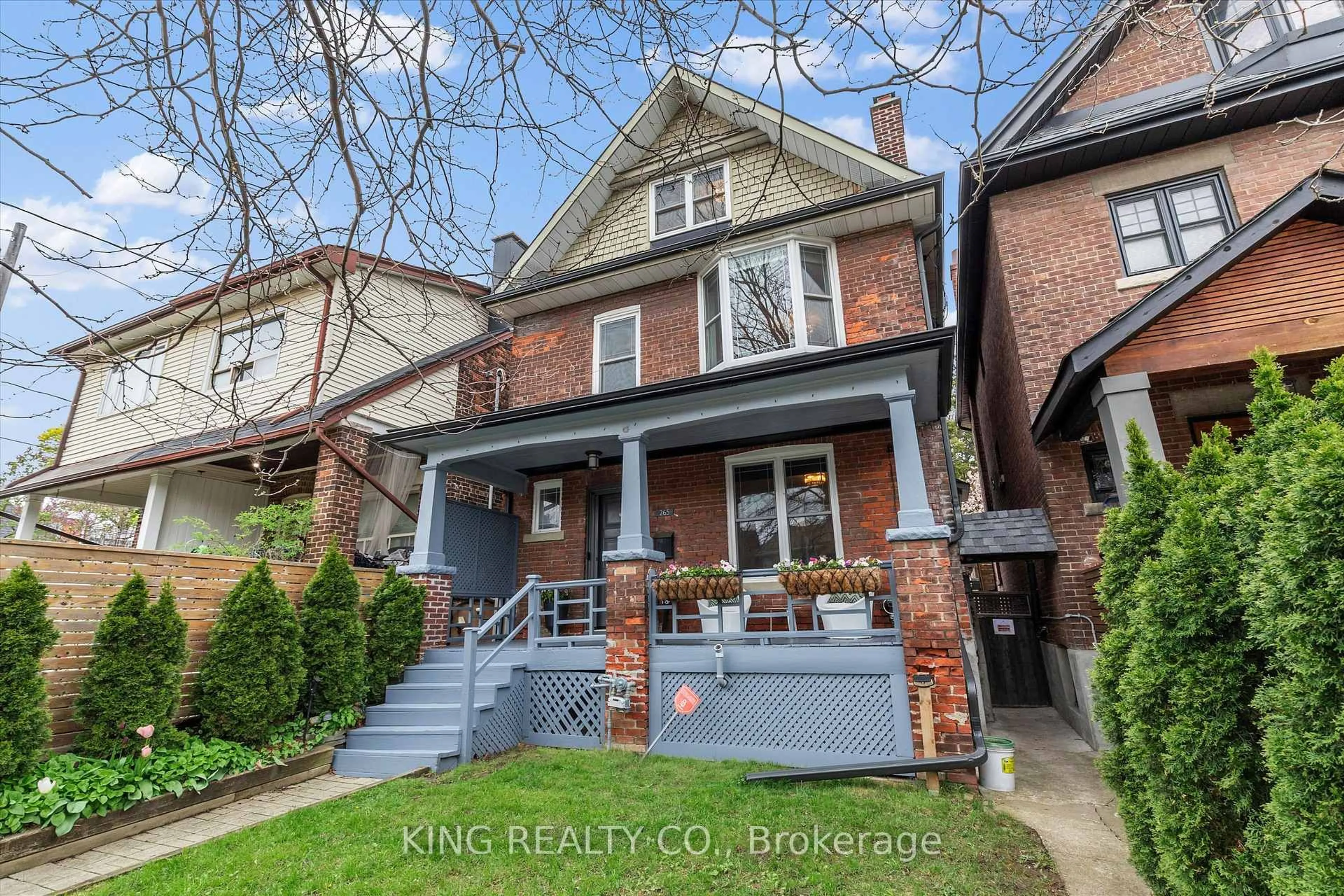 Home with brick exterior material, street for 265 Glenholme Ave, Toronto Ontario M6E 3C7