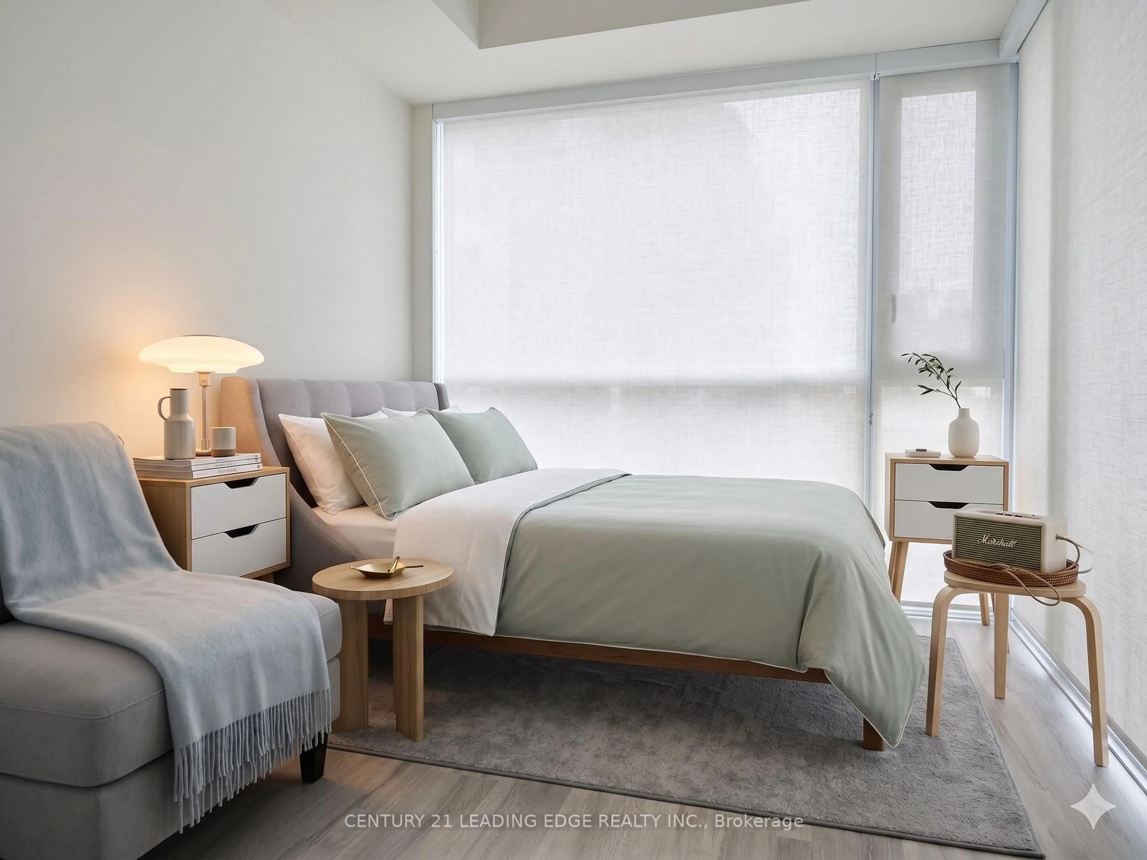 Bedroom with bed, unknown for 135 Lower Sherbourne St #1243, Toronto Ontario M5A 1Y4