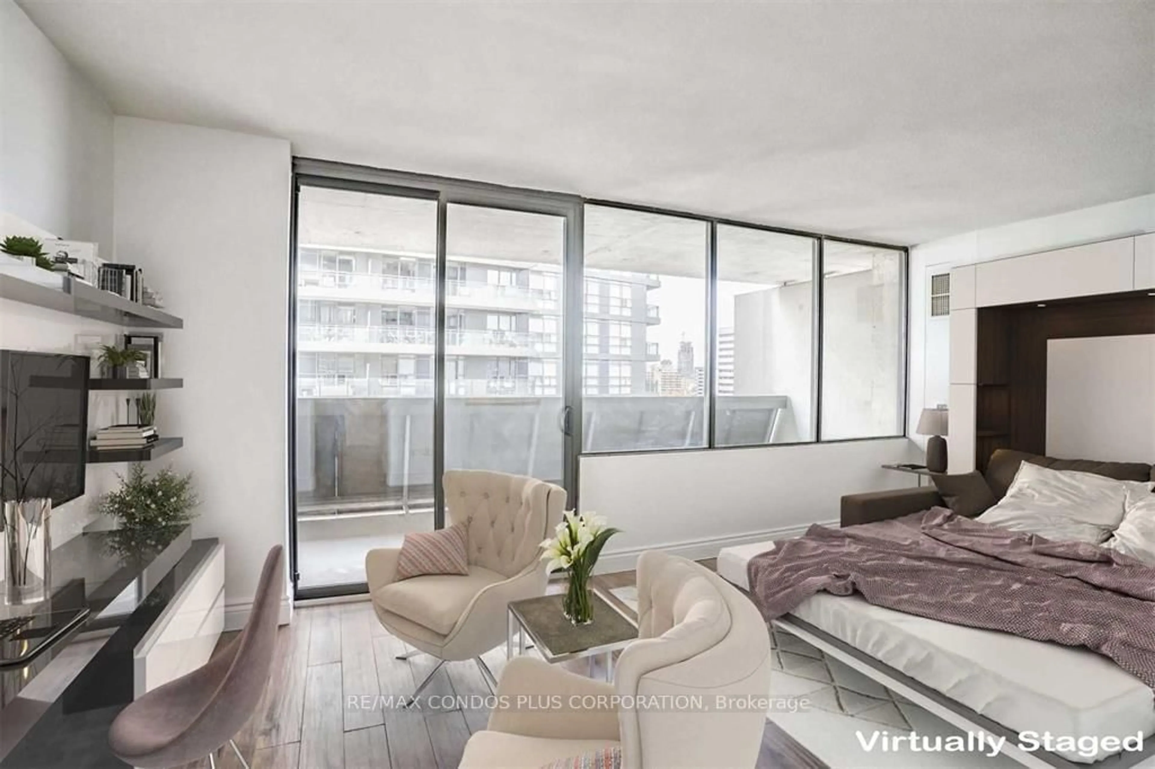 Living room with furniture, unknown for 720 Spadina Ave #1011, Toronto Ontario M5S 2T9