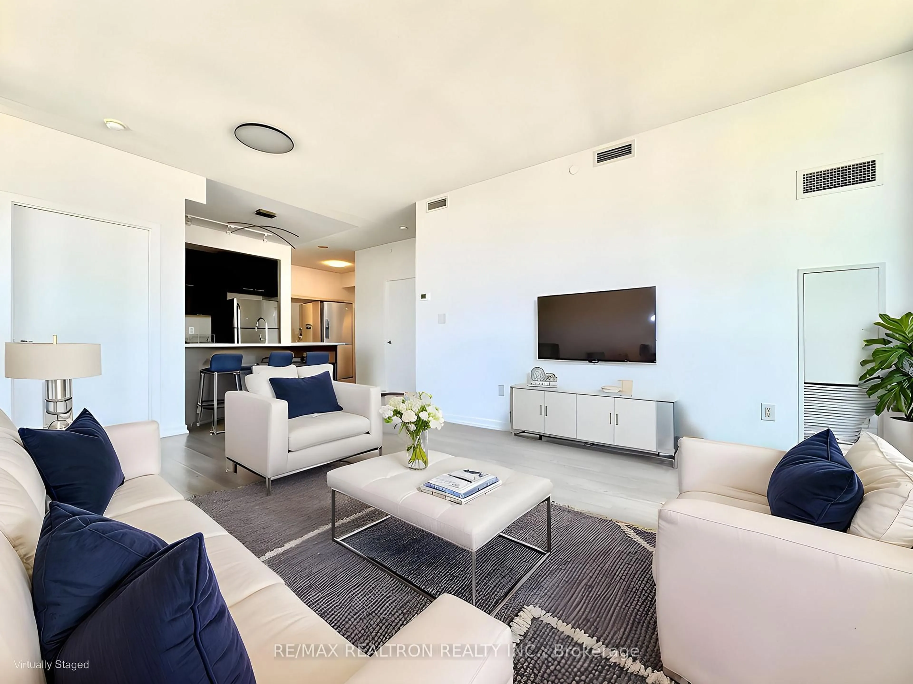 Living room with furniture, unknown for 66 Forest Manor Rd #1806, Toronto Ontario M2J 0B7